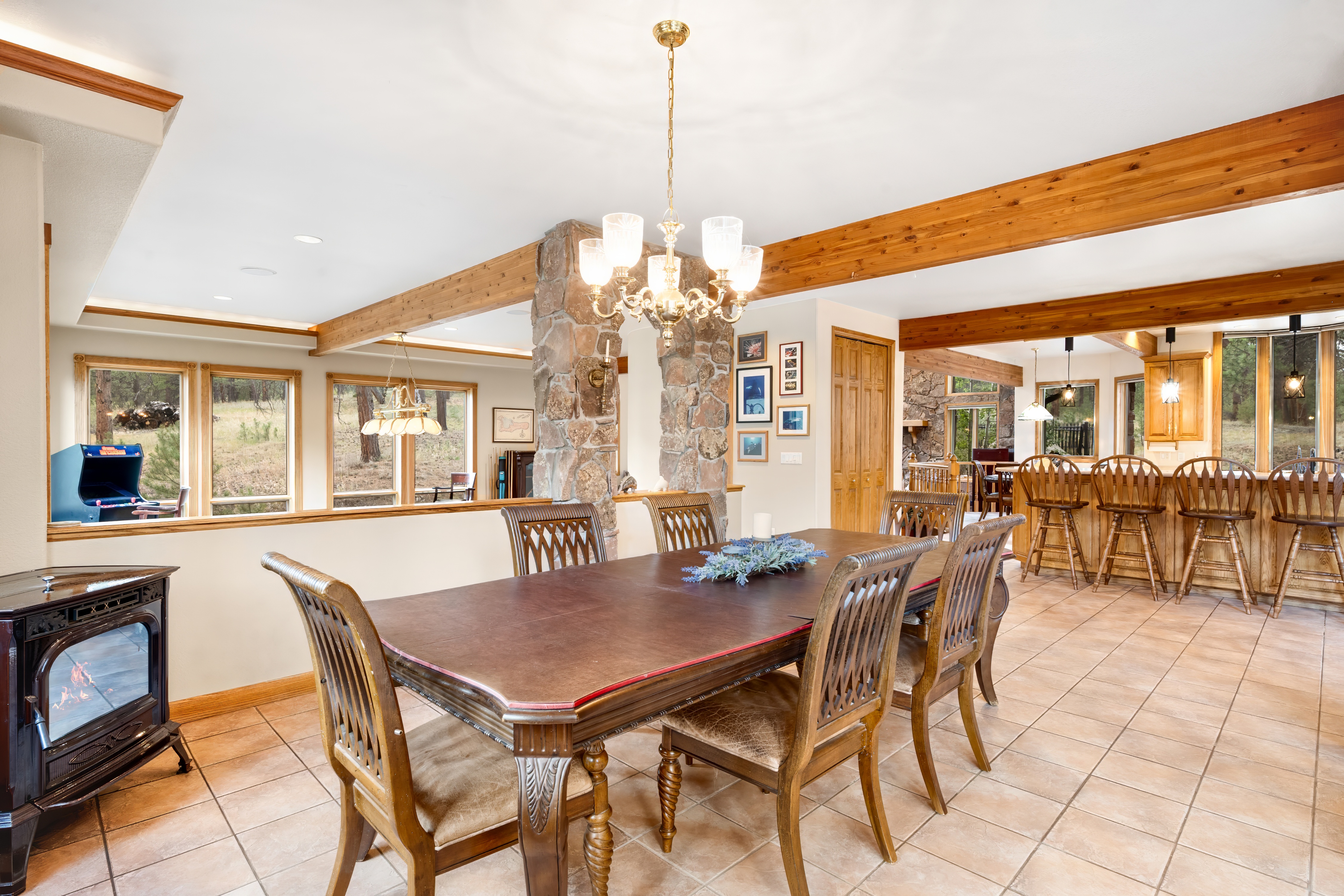 Colorado Living in Impressive 8,200 sq ft Home Backing to Pike National Forest - 物件實景