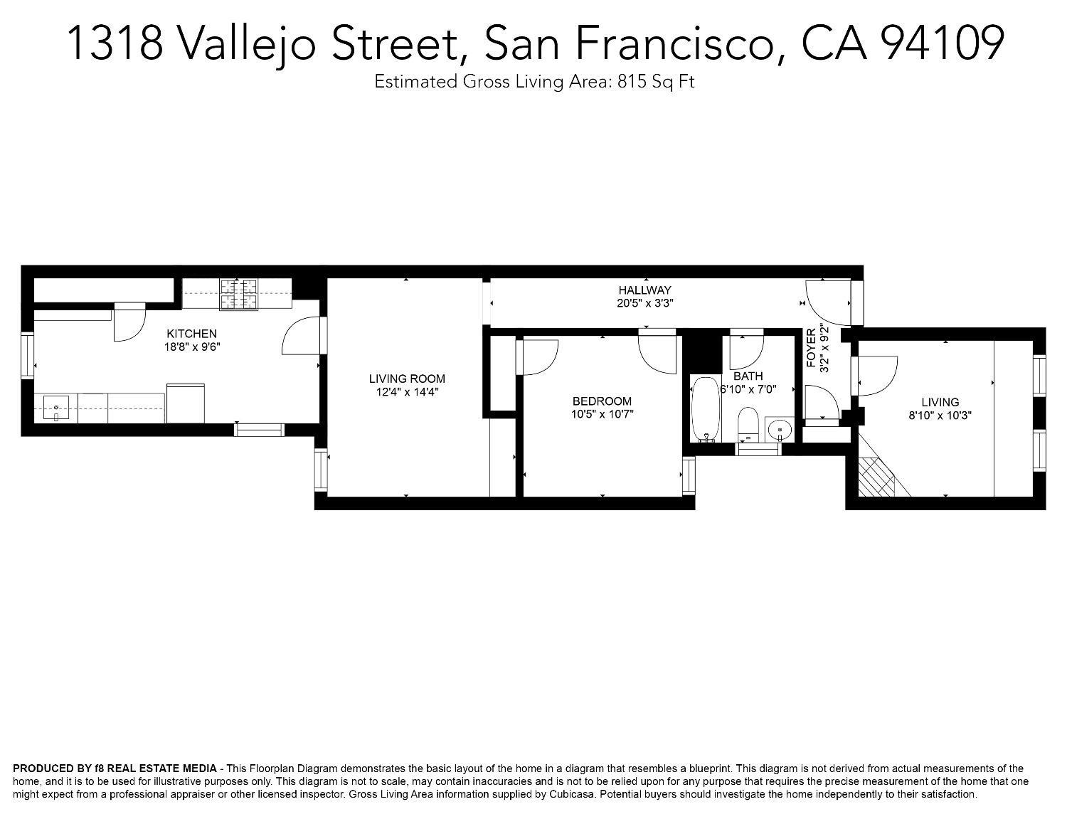 San Francisco, California, 94109, United States, 2 Bedrooms Bedrooms, ,1 BathroomBathrooms,Residential,For Sale,1987383