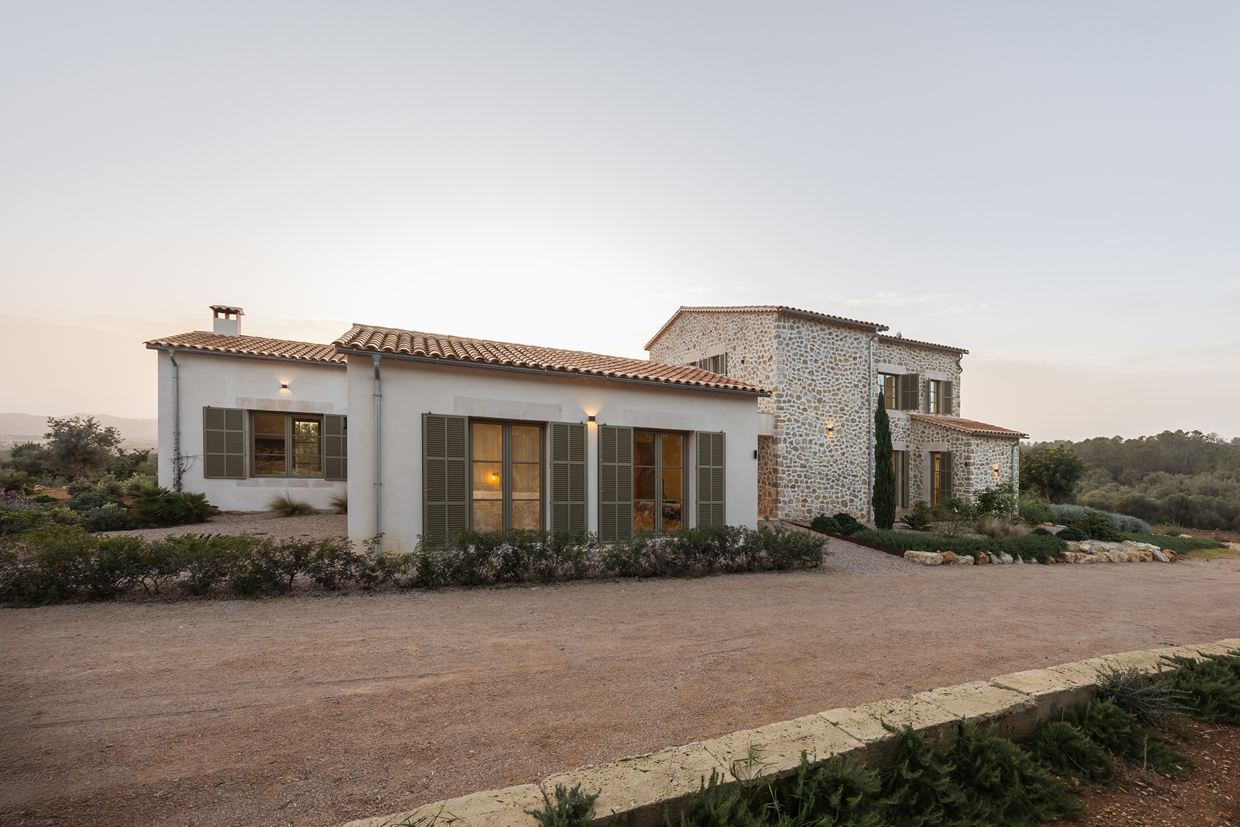  Contemporary country house with pool in Son Mora Negri near Porreres - 物件實景