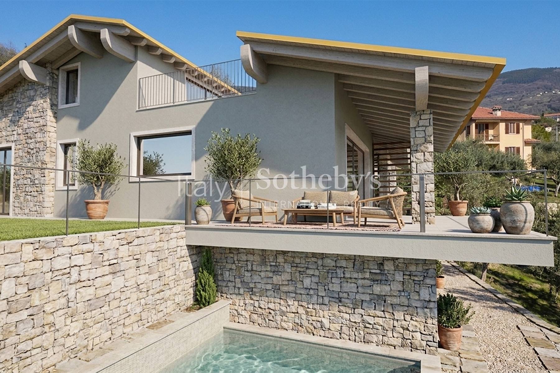  Hillside Villa on Lake Garda with Private Garden and pool - 物件實景