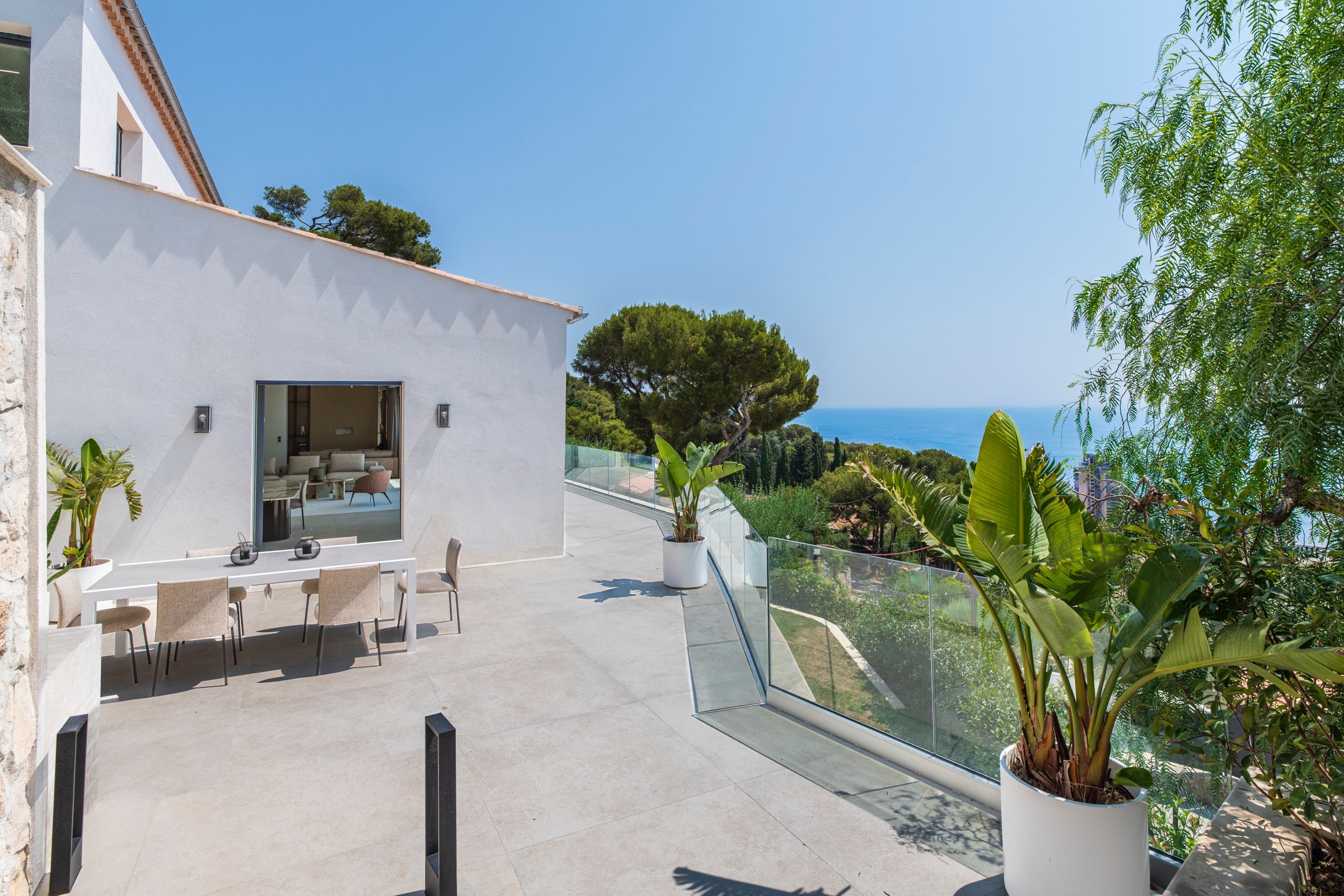  Contemporary villa with panoramic views over Monaco and the Mediterranean. - 物件實景