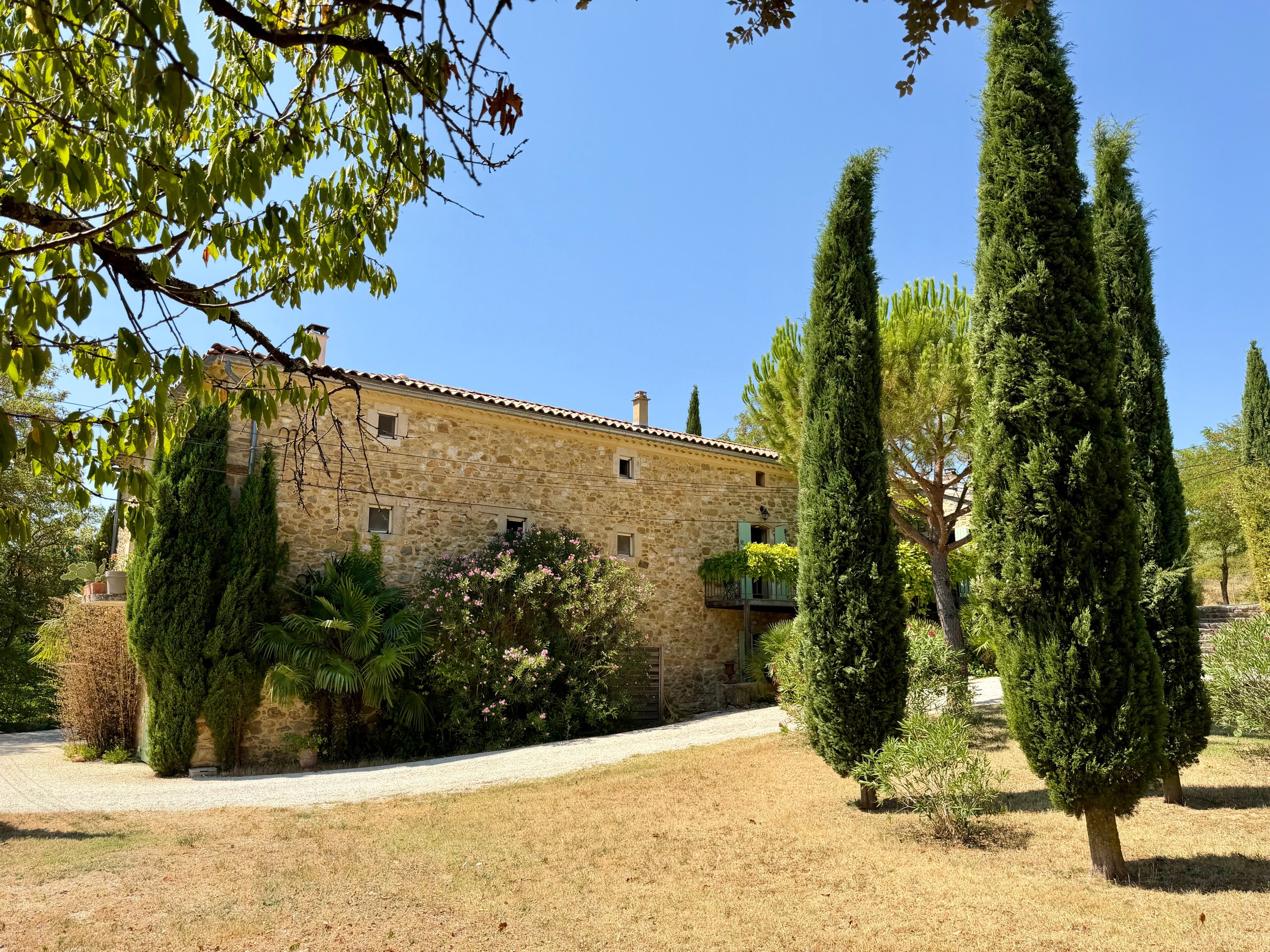  Authentic Provençal Stone Mas – 3.3-Hectare Estate Overlooking the Cèze Valley - 物件實景