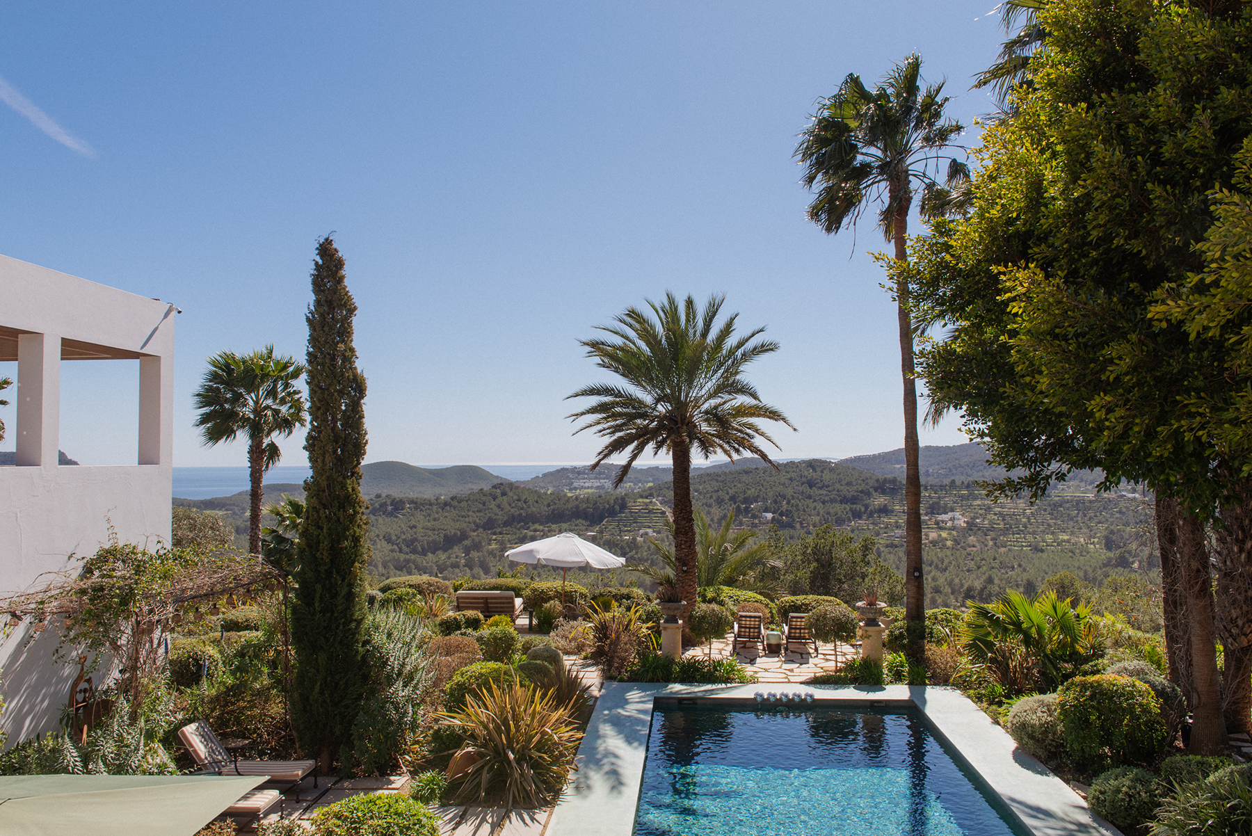  Villa with sea and mountain views of Ibiza - 物件實景