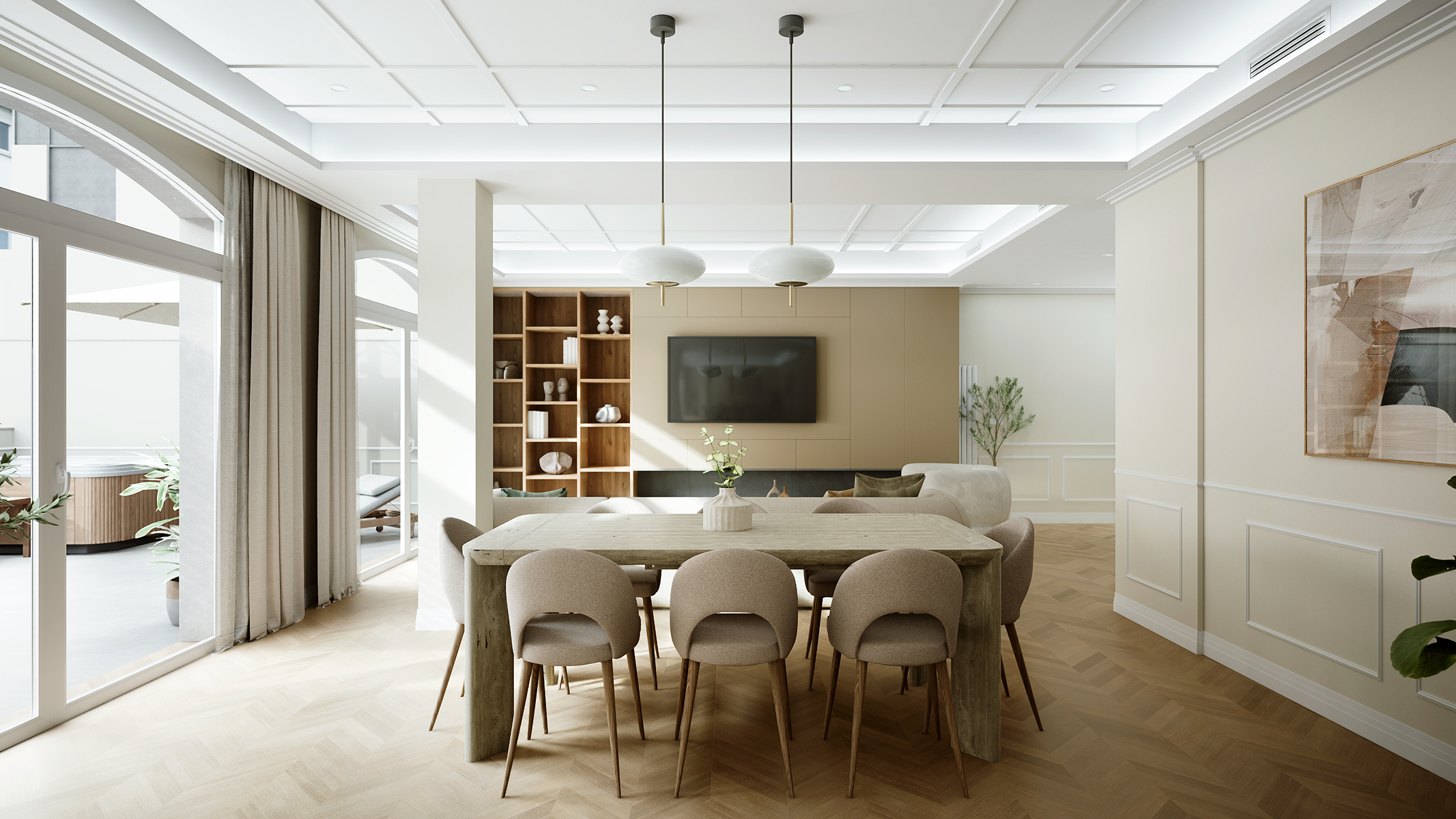  Flat with terrace in Ibiza - Retiro, Madrid - 物件實景