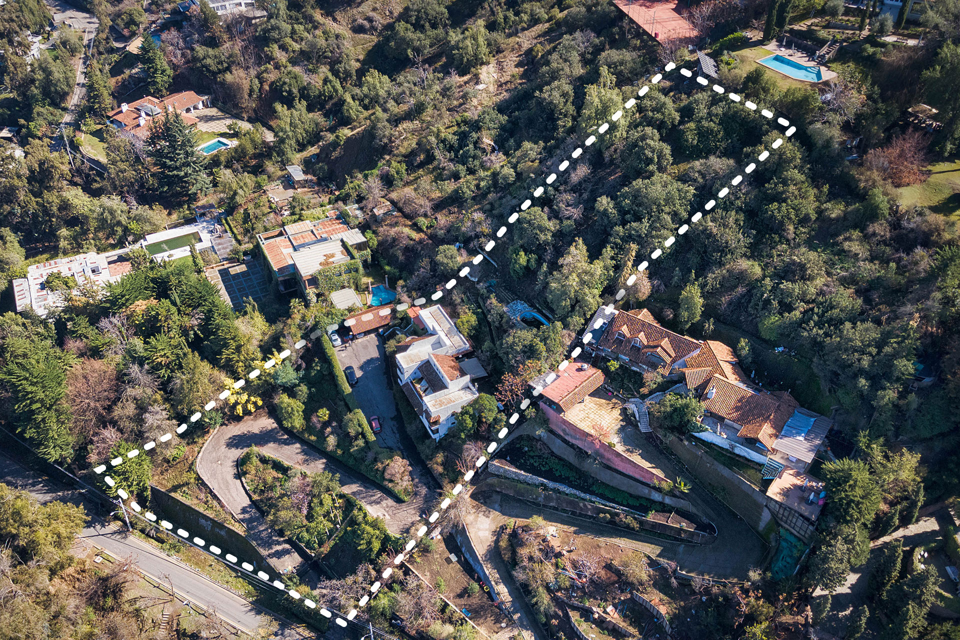  Home on 5,000 m² with spectacular panoramic views of Santiago – Lo Curro - 物件實景