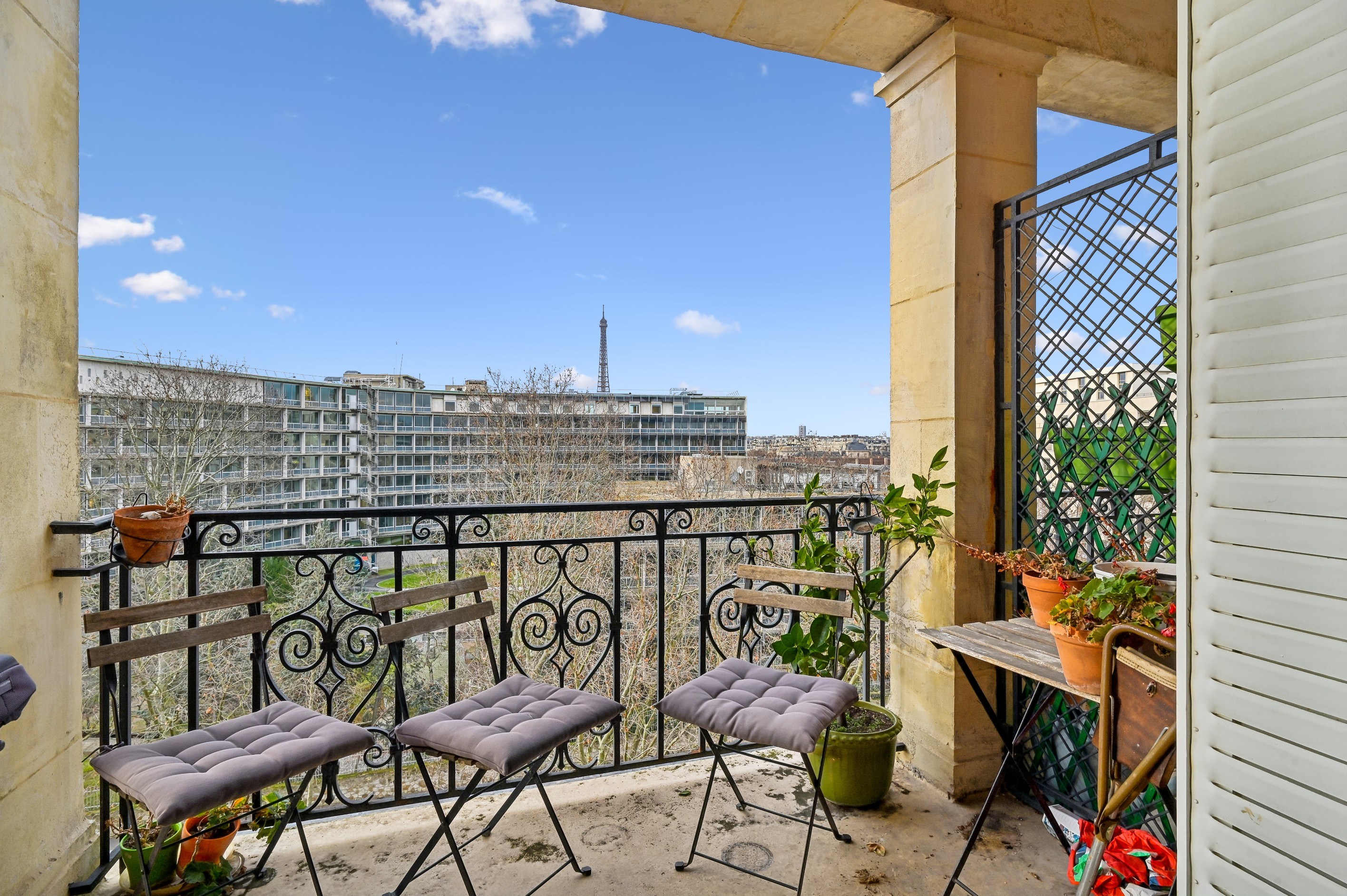  Family Apartment with Eiffel Tower Views - 物件實景