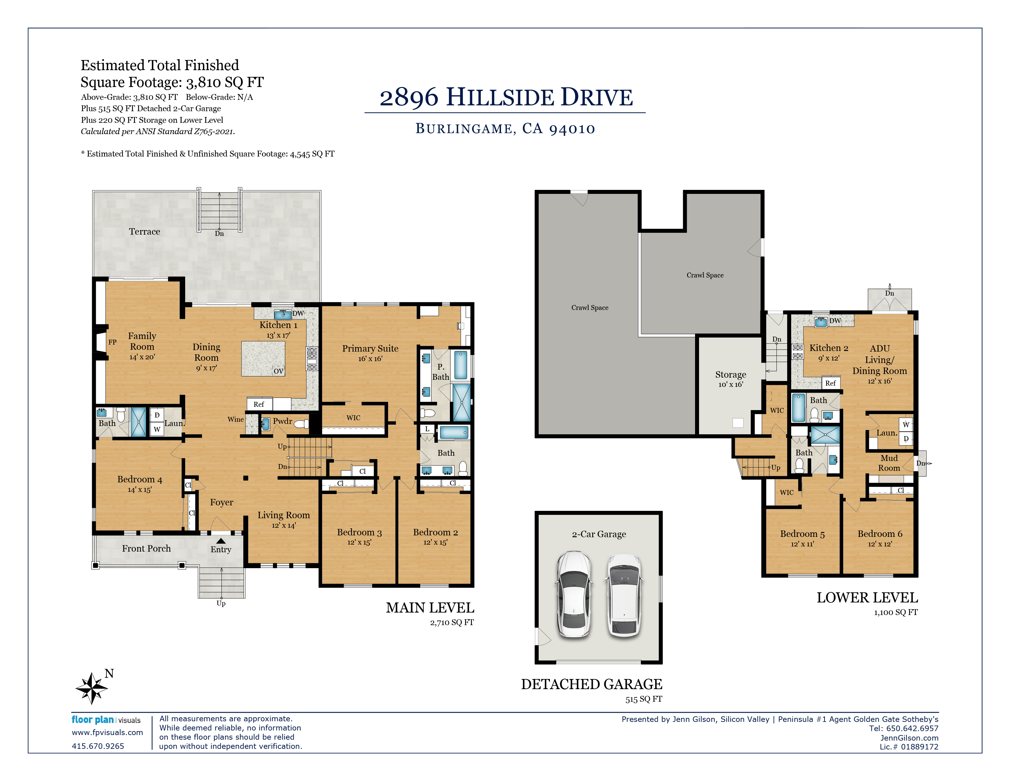  Turnkey Farmhouse Style Burlingame Home - 物件實景