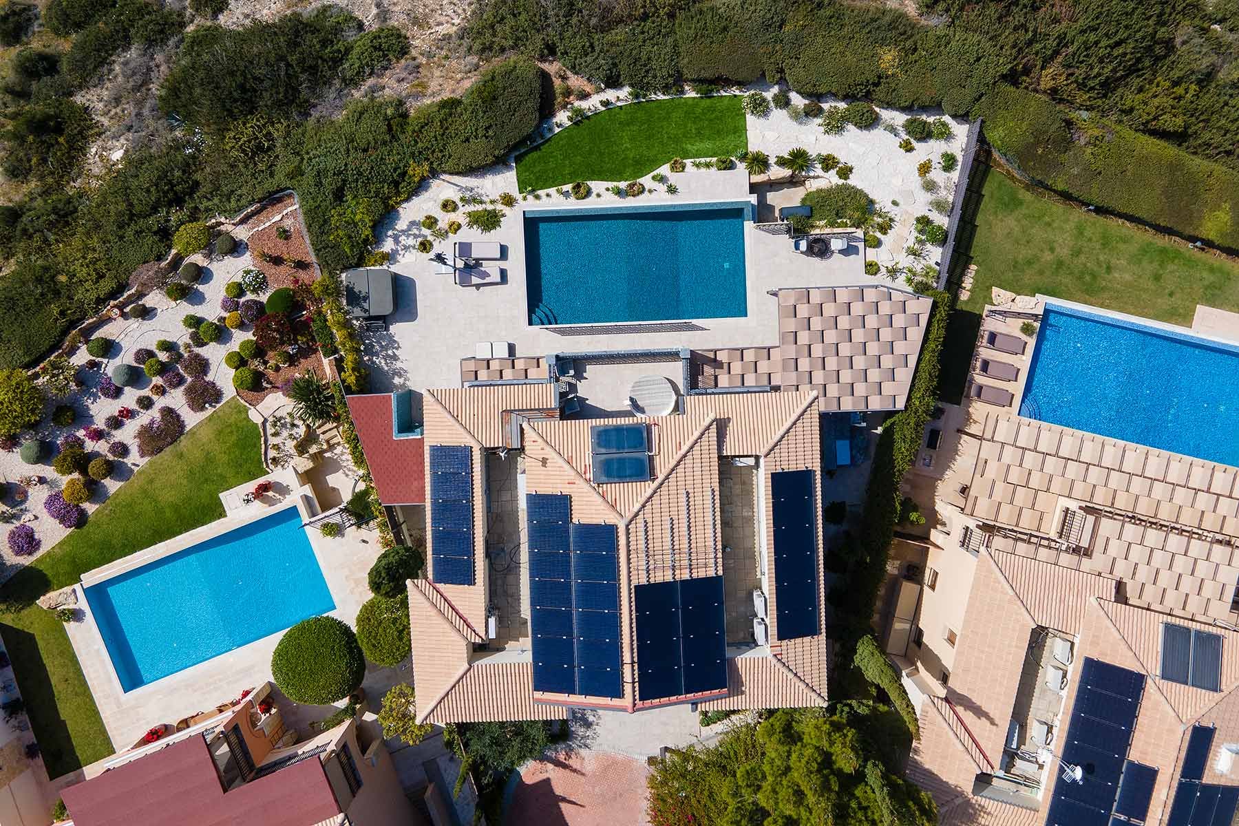  Four Bedroom Golf Resort Villa with Sea Views in Aphrodite Hills Pafos - 物件實景