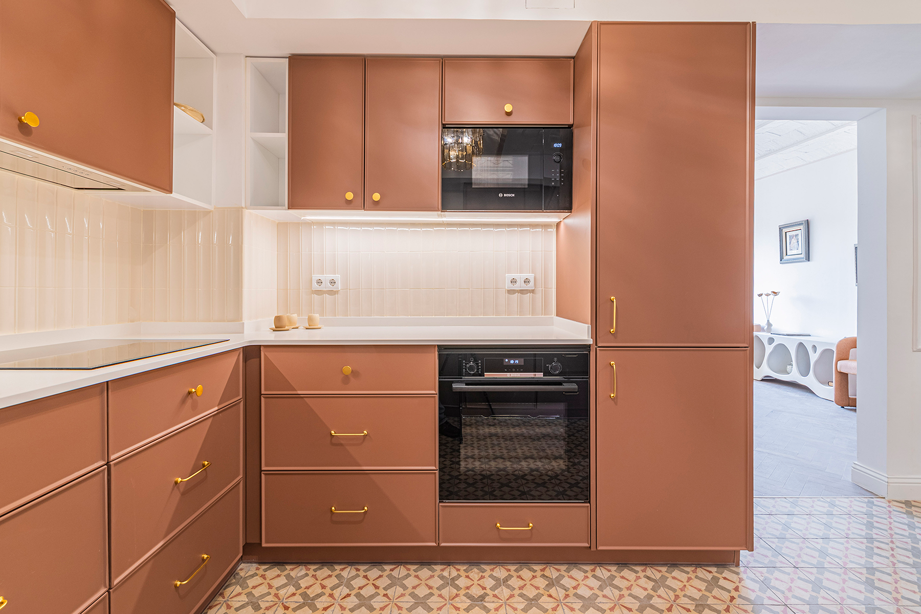  Elegant Three-Bedroom Flat with Terrace Next to Plaça Catalunya - 物件實景