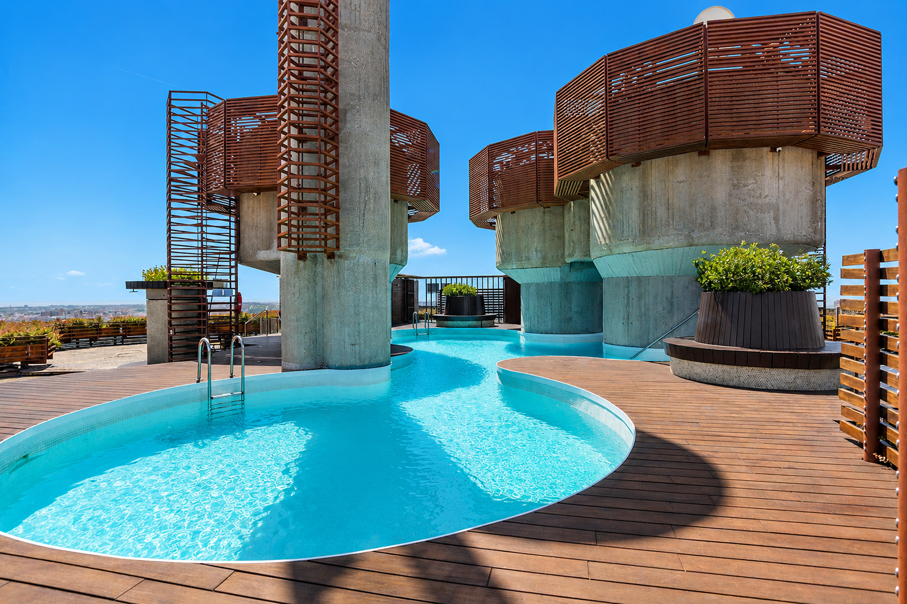  Flat to renovate with pool in Torres Blancas building, Chamartín - 物件實景