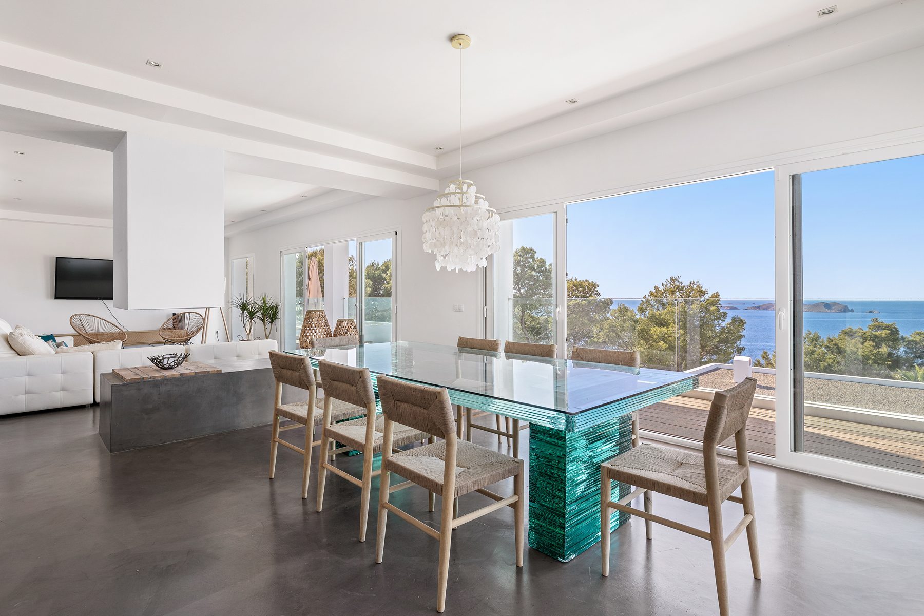 Modern villa in Ibiza with sea views, pool, and tourist license - 物件實景