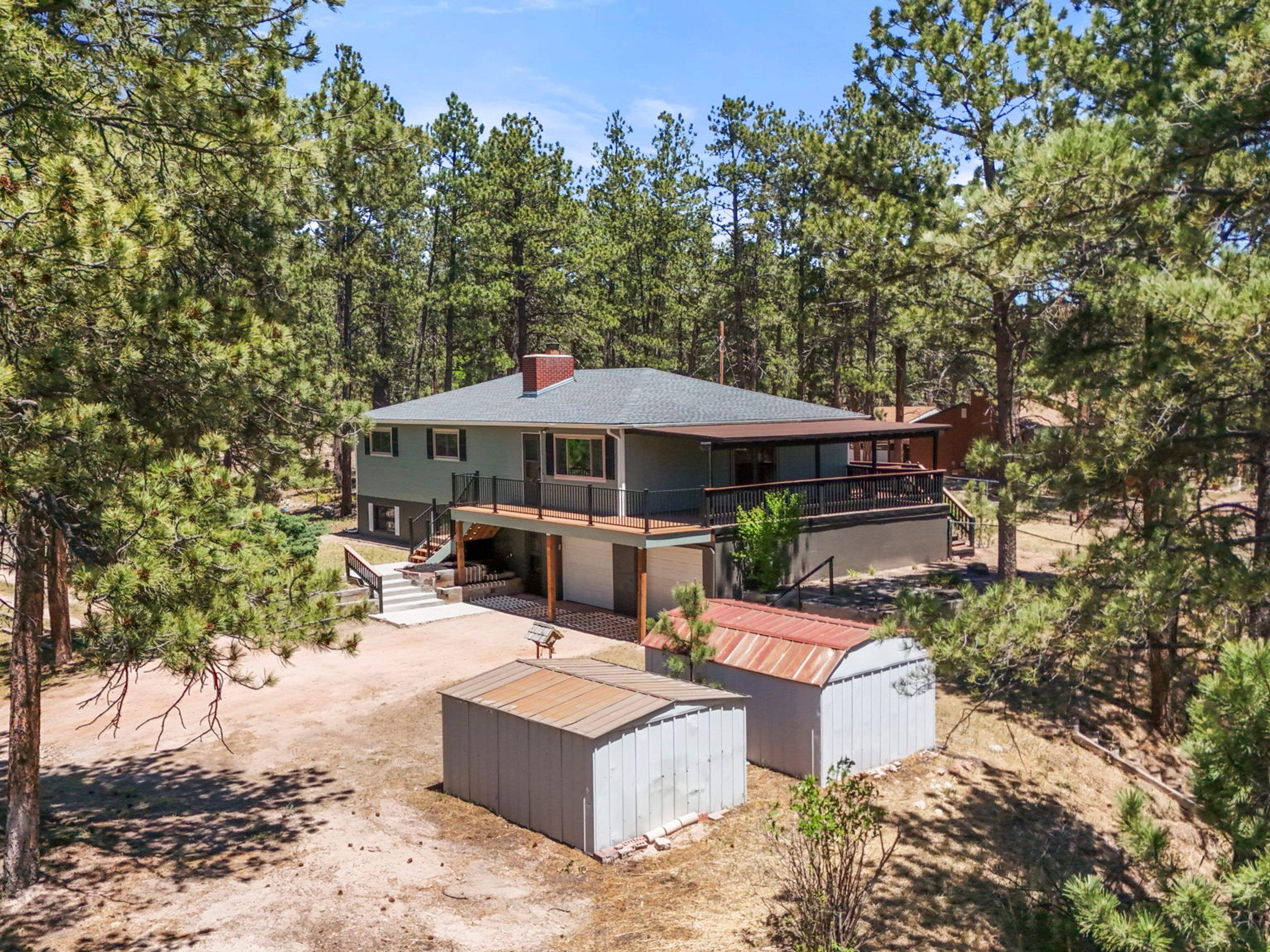 Extremely desirable southwest Black Forest location on stunning 5 wooded acres - 物件實景
