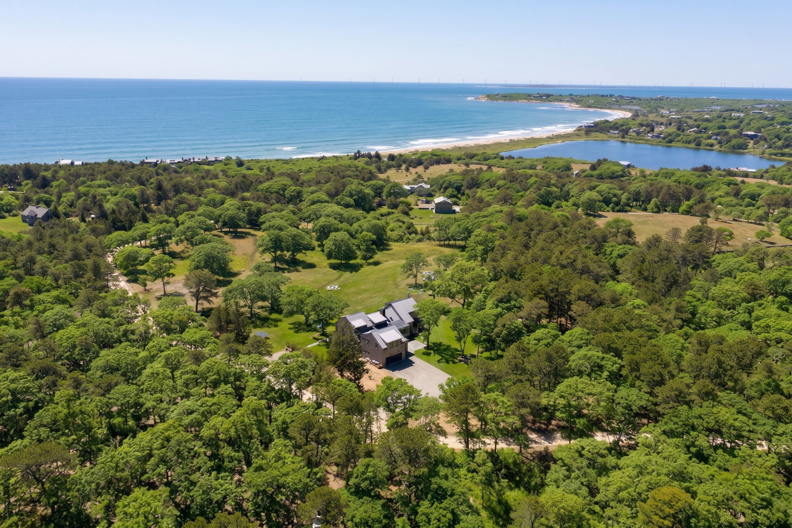  Contemporary Chilmark Home with Water Views - 物件實景