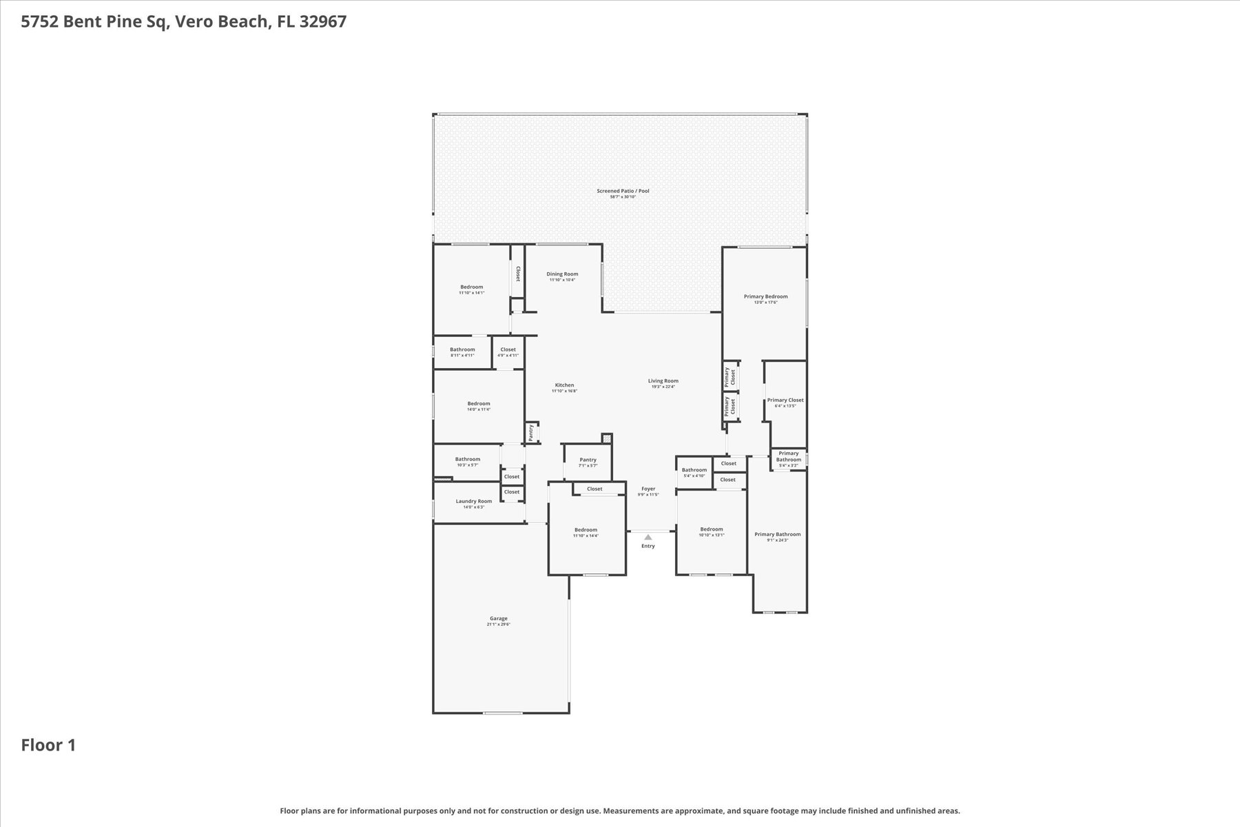 5752 Bent Pine Square, Vero Beach, FL, 32967 - 物件實景