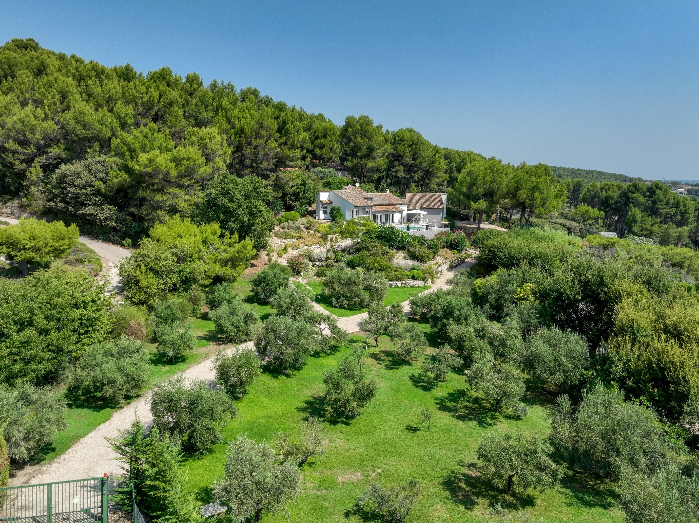  Property with an exceptional panoramic view of the Alpilles and Mont Ventoux. - 物件實景