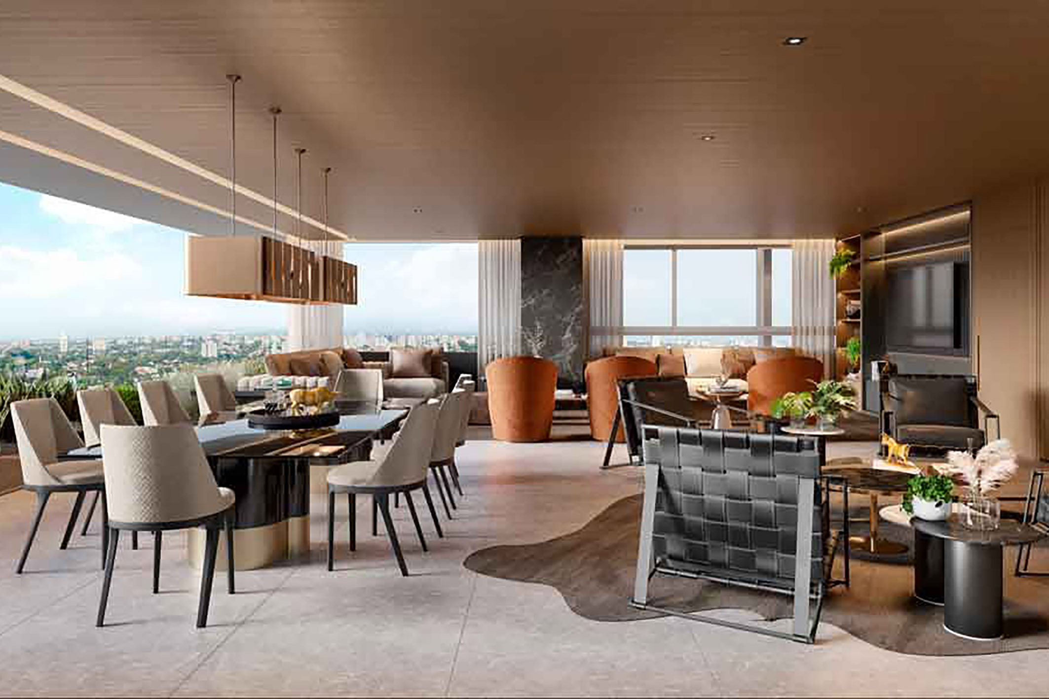  Exclusive duplex penthouse with 360° views at Tonino Lamborghini Residences - 物件實景