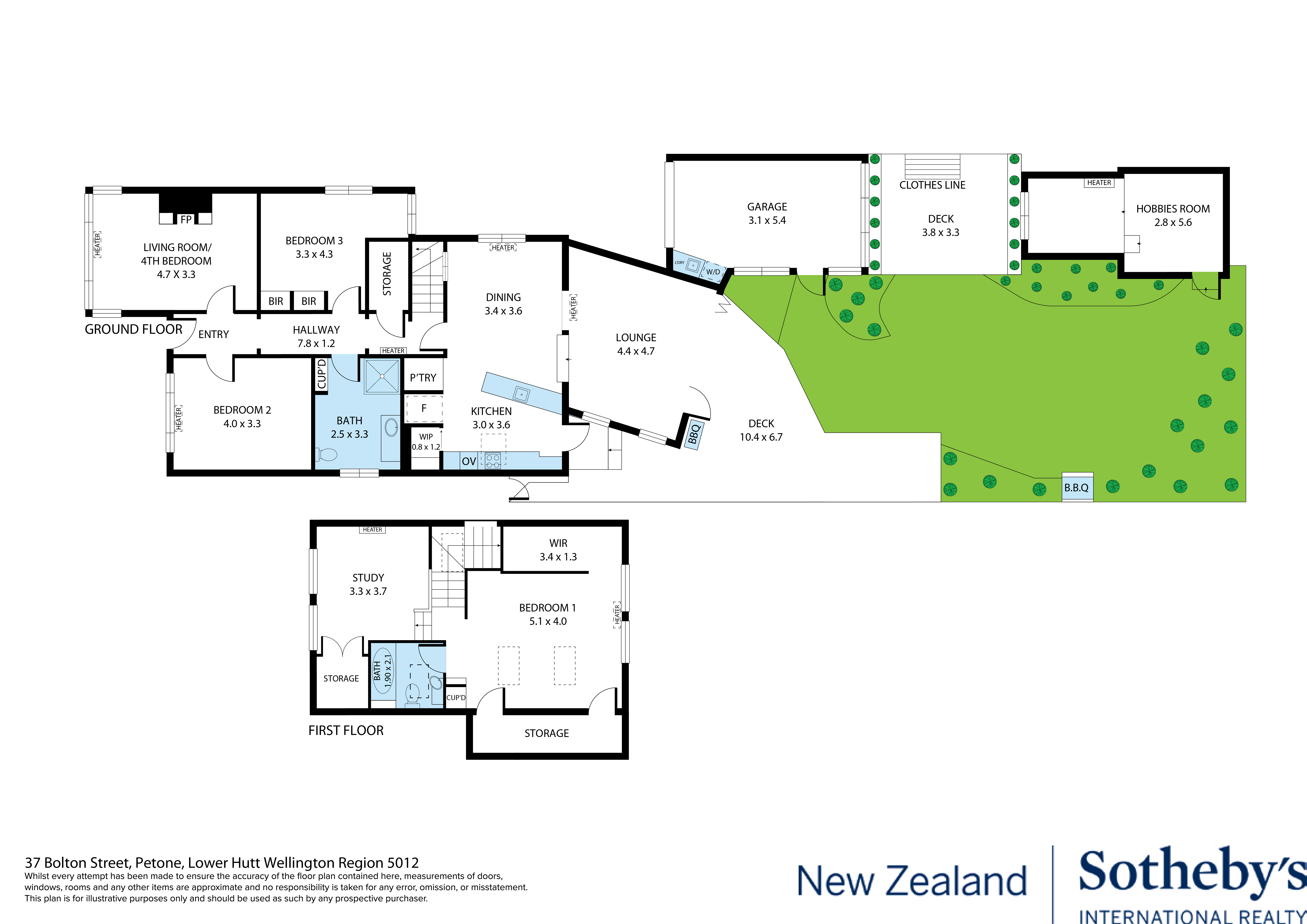  37 Bolton Street, Petone, Lower Hutt - 物件實景