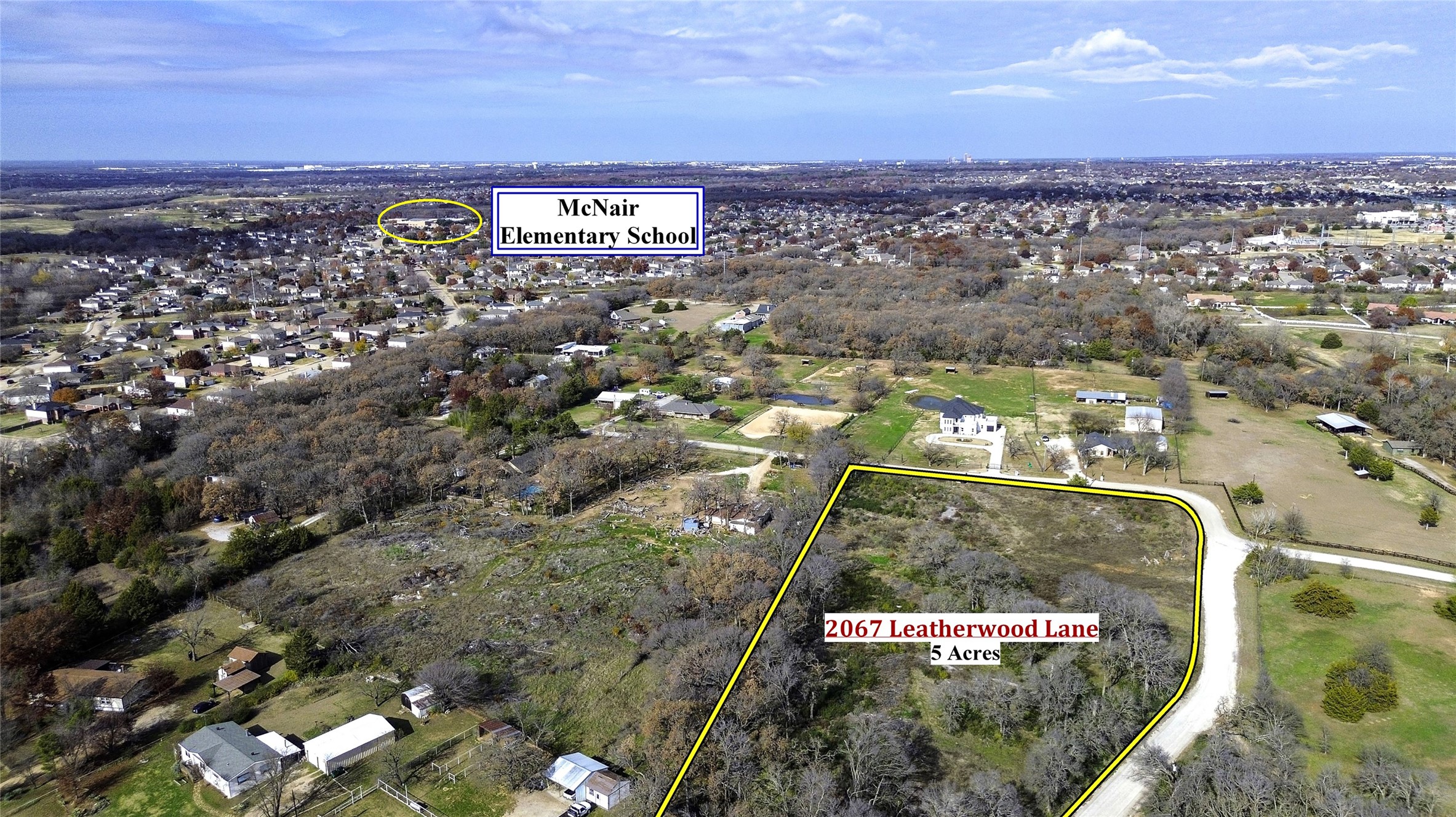 2067 Leatherwood Lane, Denton, Texas, 76210, United States, ,Land,For Sale,2067 Leatherwood Lane,1671827