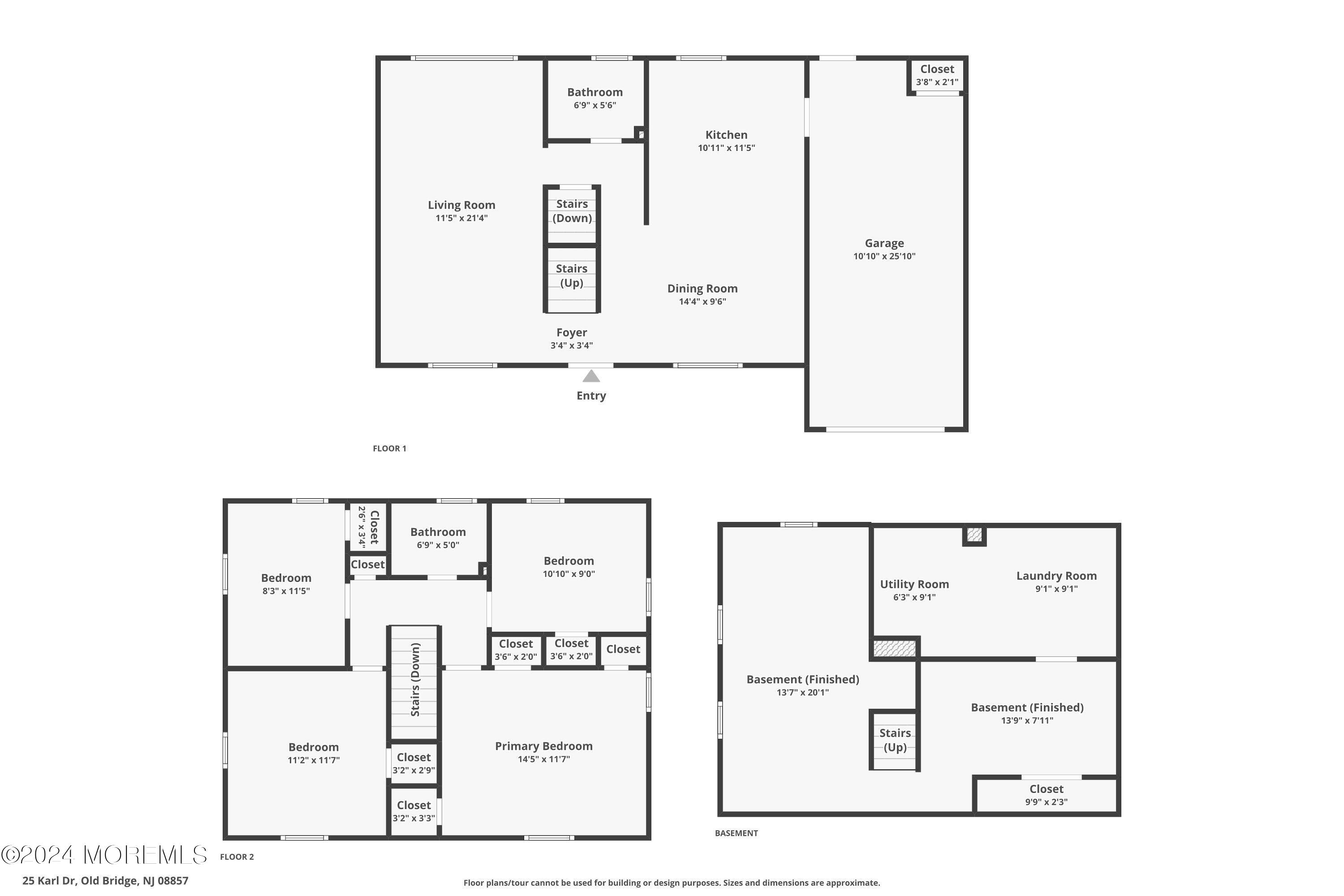 Old Bridge, New Jersey, 08857, United States, 4 Bedrooms Bedrooms, ,2 BathroomsBathrooms,Residential,For Sale,1870843