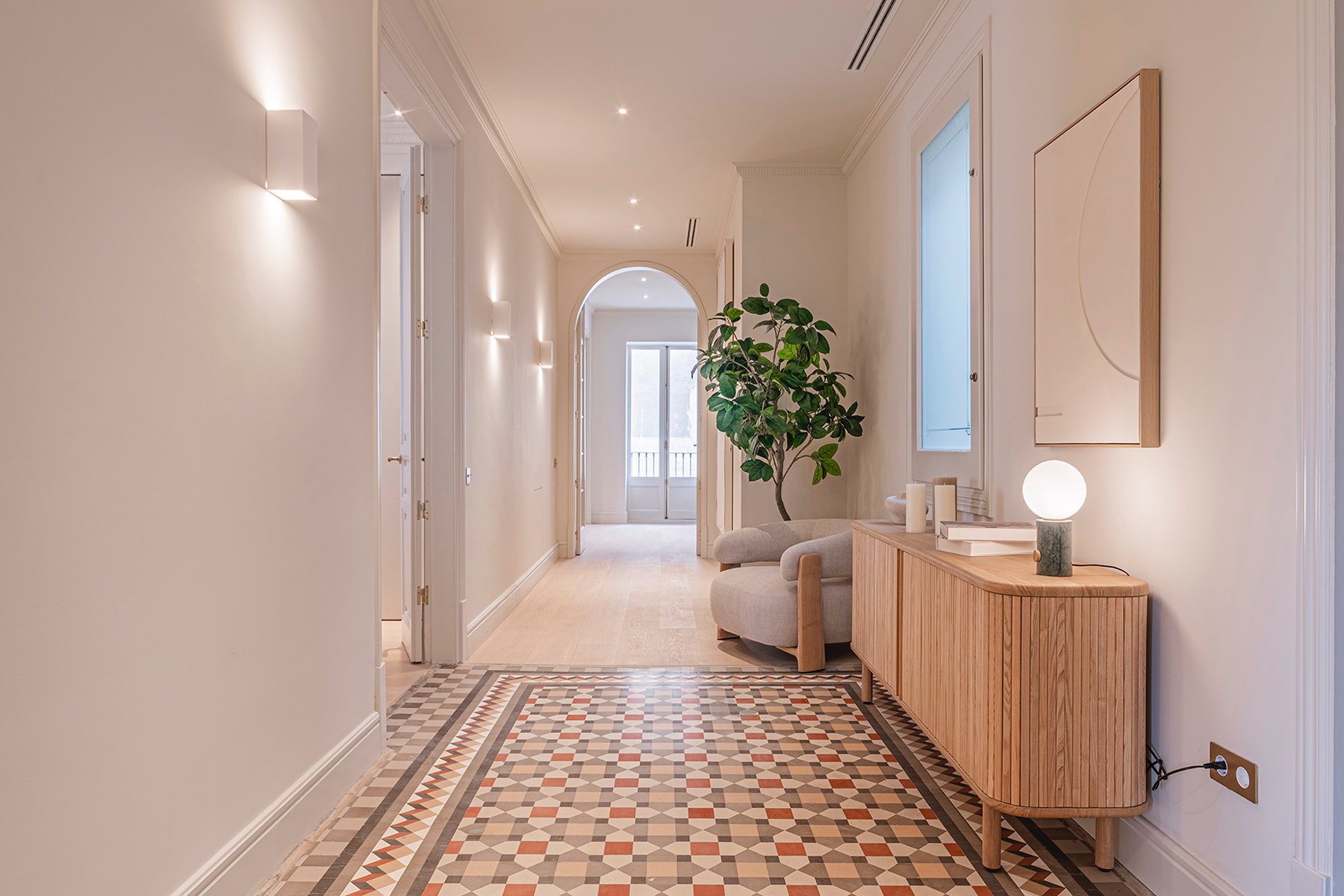  Designer Upper-Floor Apartment with Private Terrace in the Quadrat d’Or - 物件實景