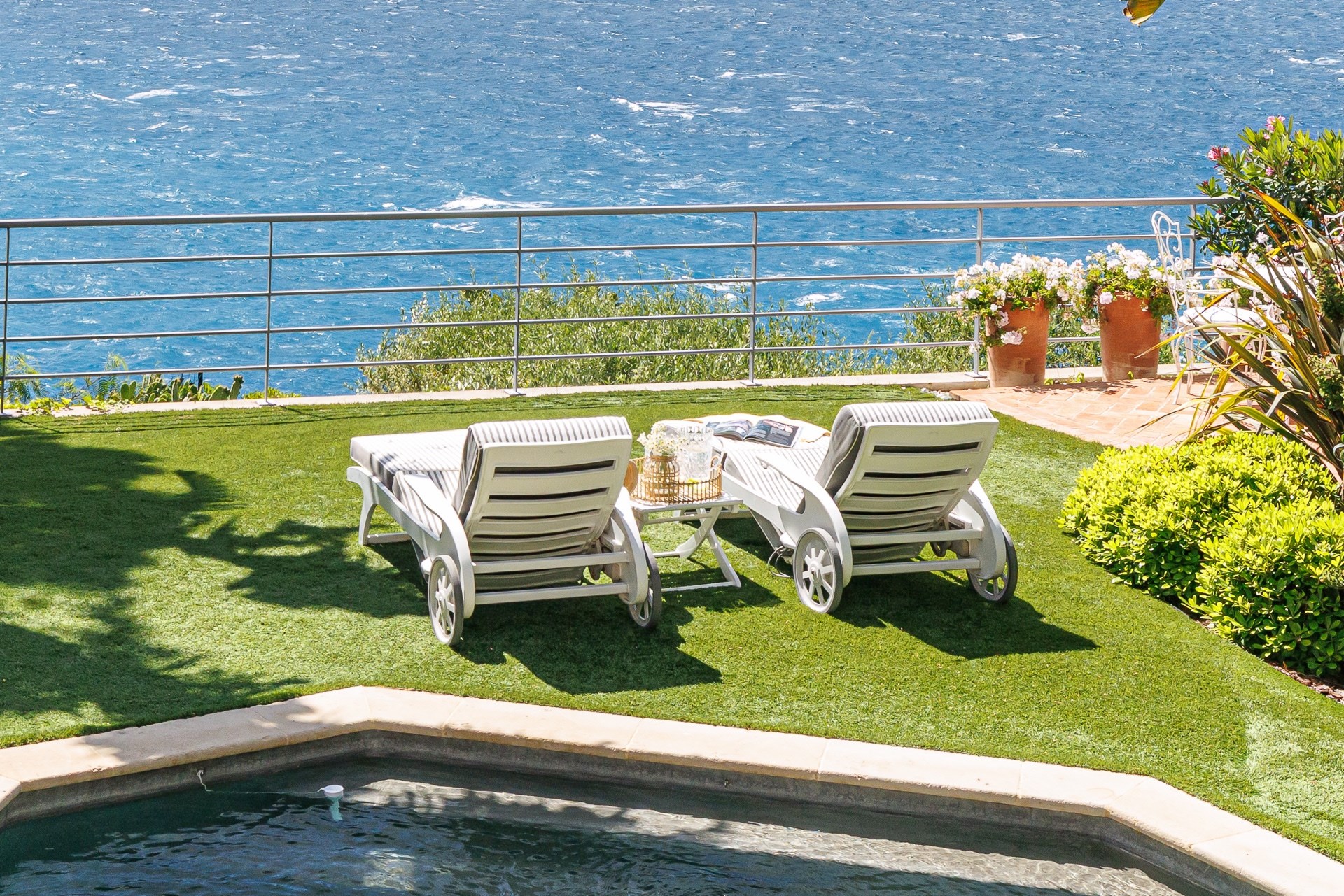  Cap de Nice Belle Époque villa with panoramic sea views and pool facing Saint-J… - 物件實景