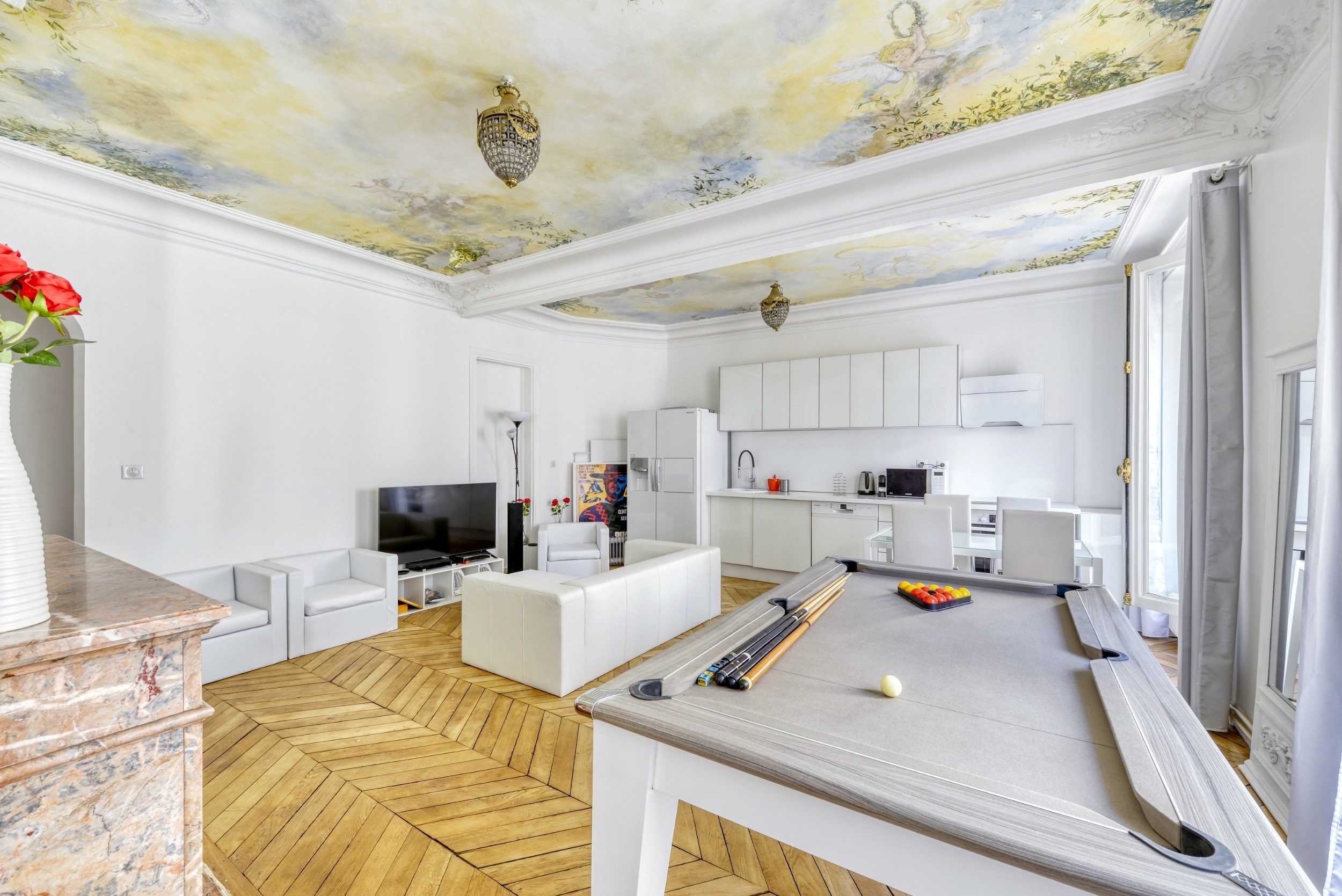  4-room, 3-bedroom apartment in the 8th arrondissement of Paris - 物件實景