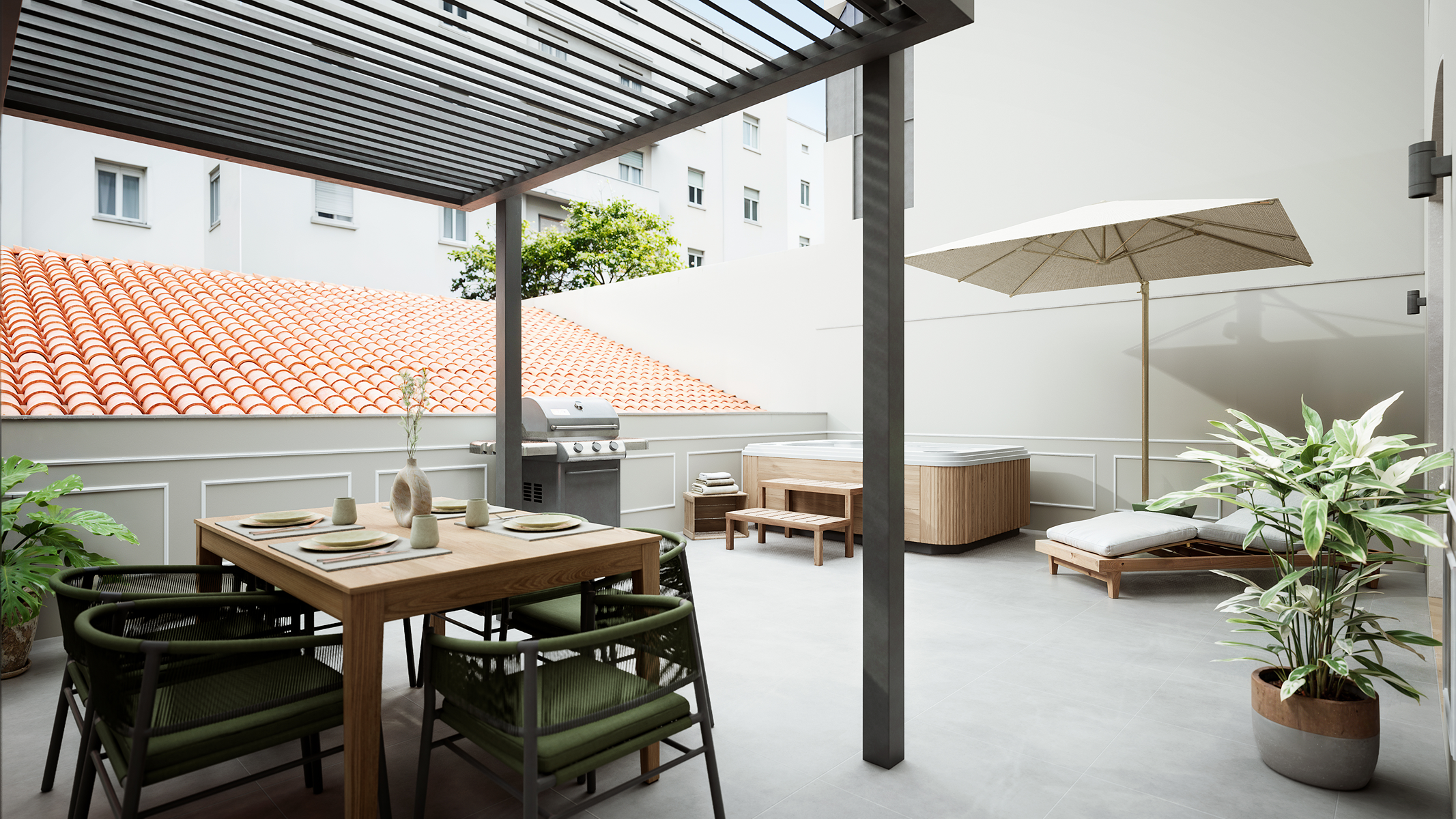  Flat with terrace in Ibiza - Retiro, Madrid - 物件實景