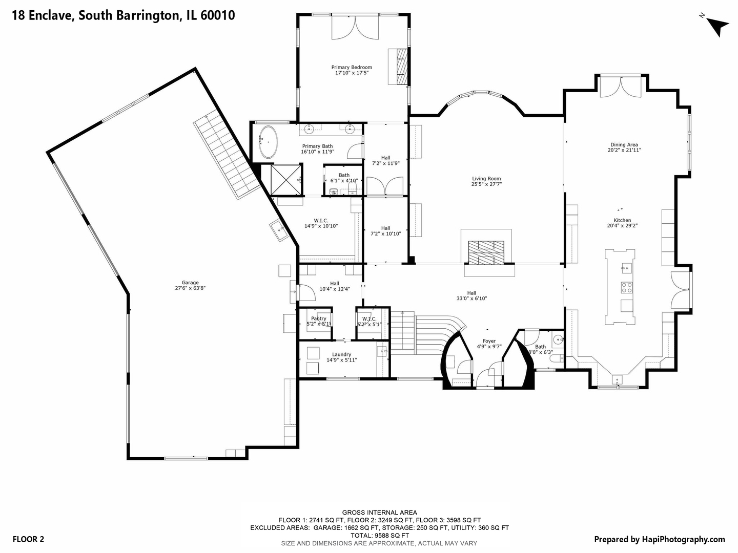 South Barrington, Illinois, 60010, United States, 5 Bedrooms Bedrooms, ,6 BathroomsBathrooms,Residential,For Sale,1947968