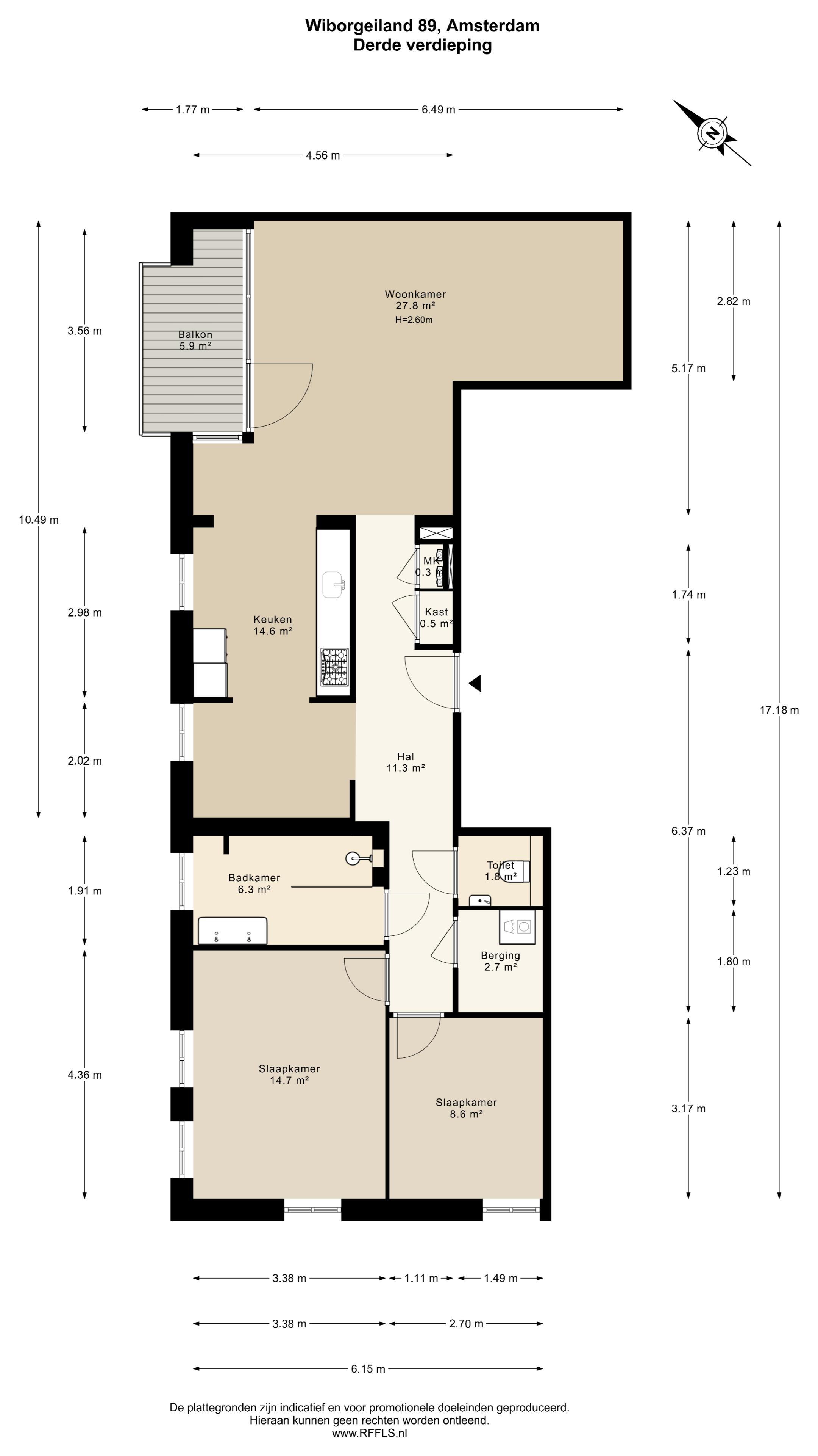  Luxury Amsterdam Apartment in the Houthavens - 物件實景