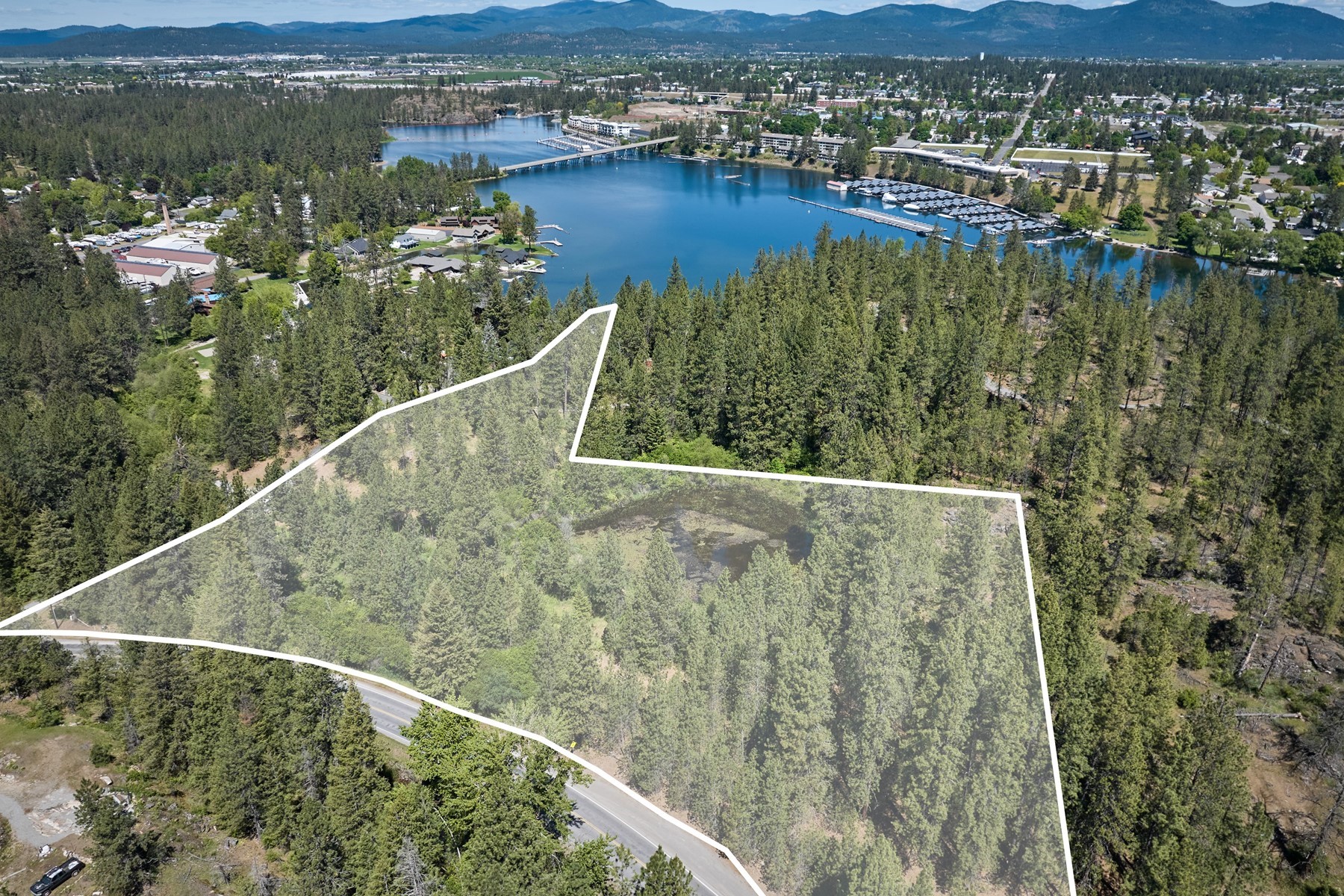  Rare 10 acre/3 Parcel Waterfront Property - 物件實景