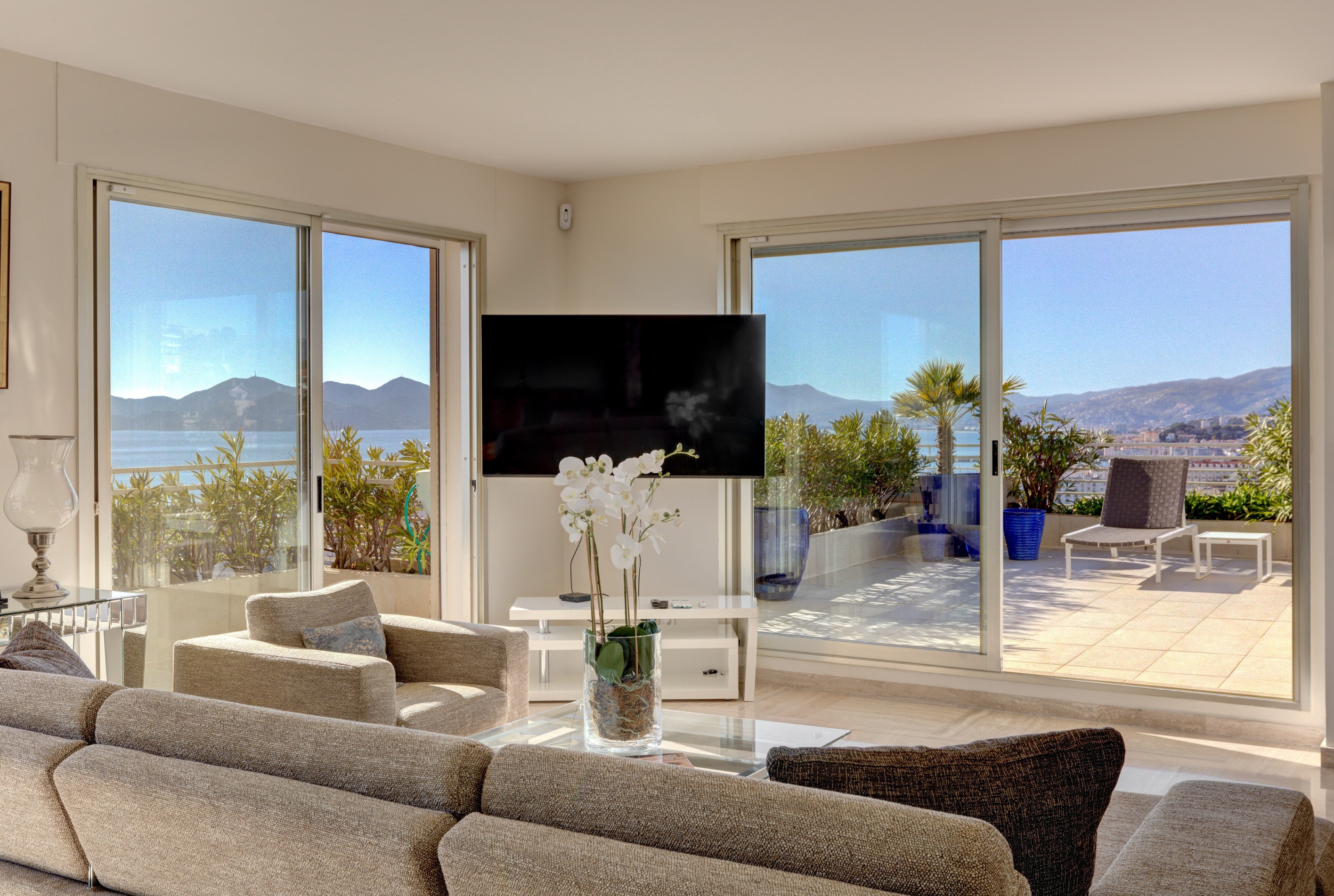  Cannes 4 bedroomed apartment, luxury amenities, panoramic sea view, exceptional… - 物件實景