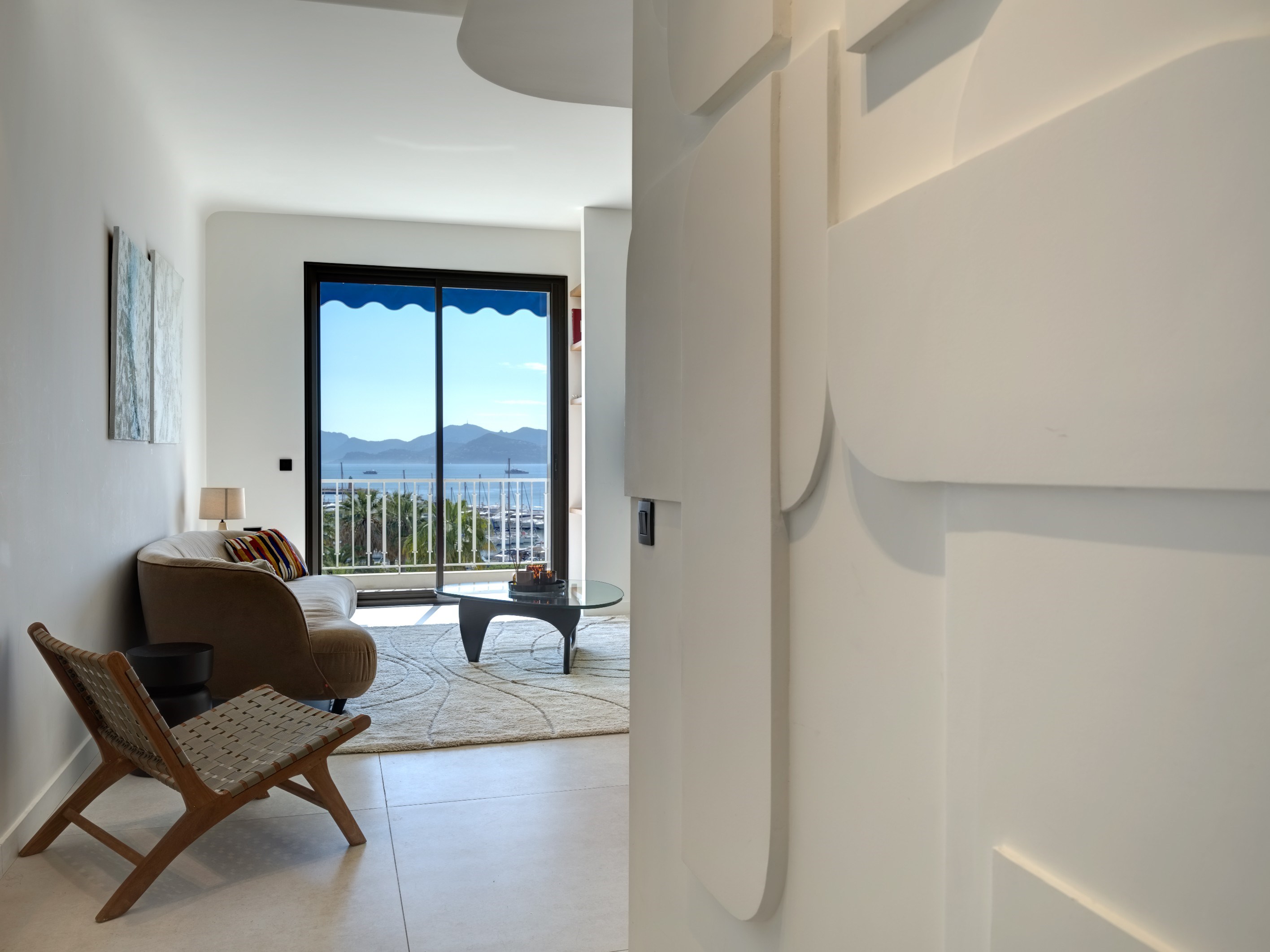  Cannes Croisette 3-bedroom apartment with panoramic sea view and terrace - 物件實景