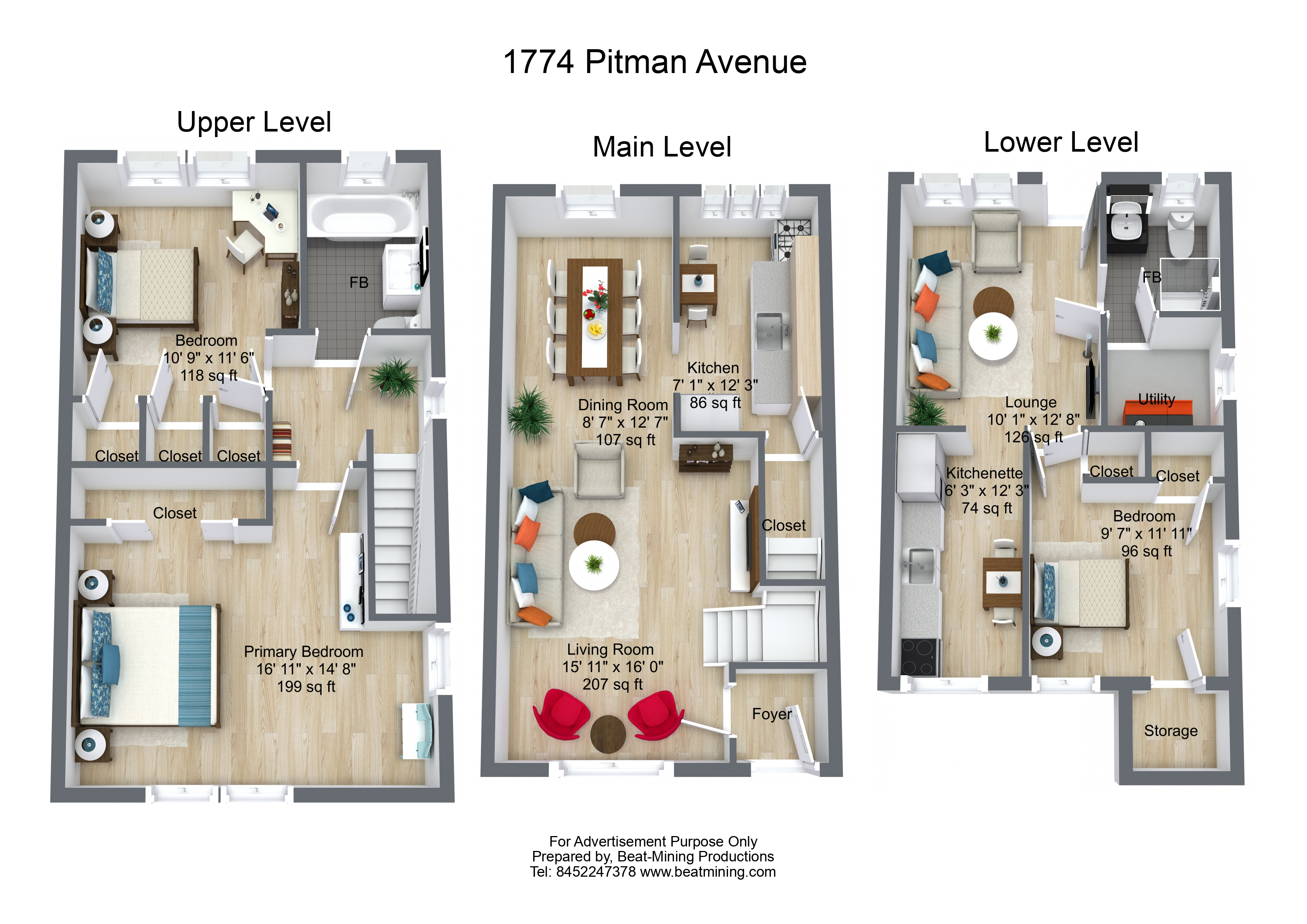  1774 Pitman Avenue - 物件實景