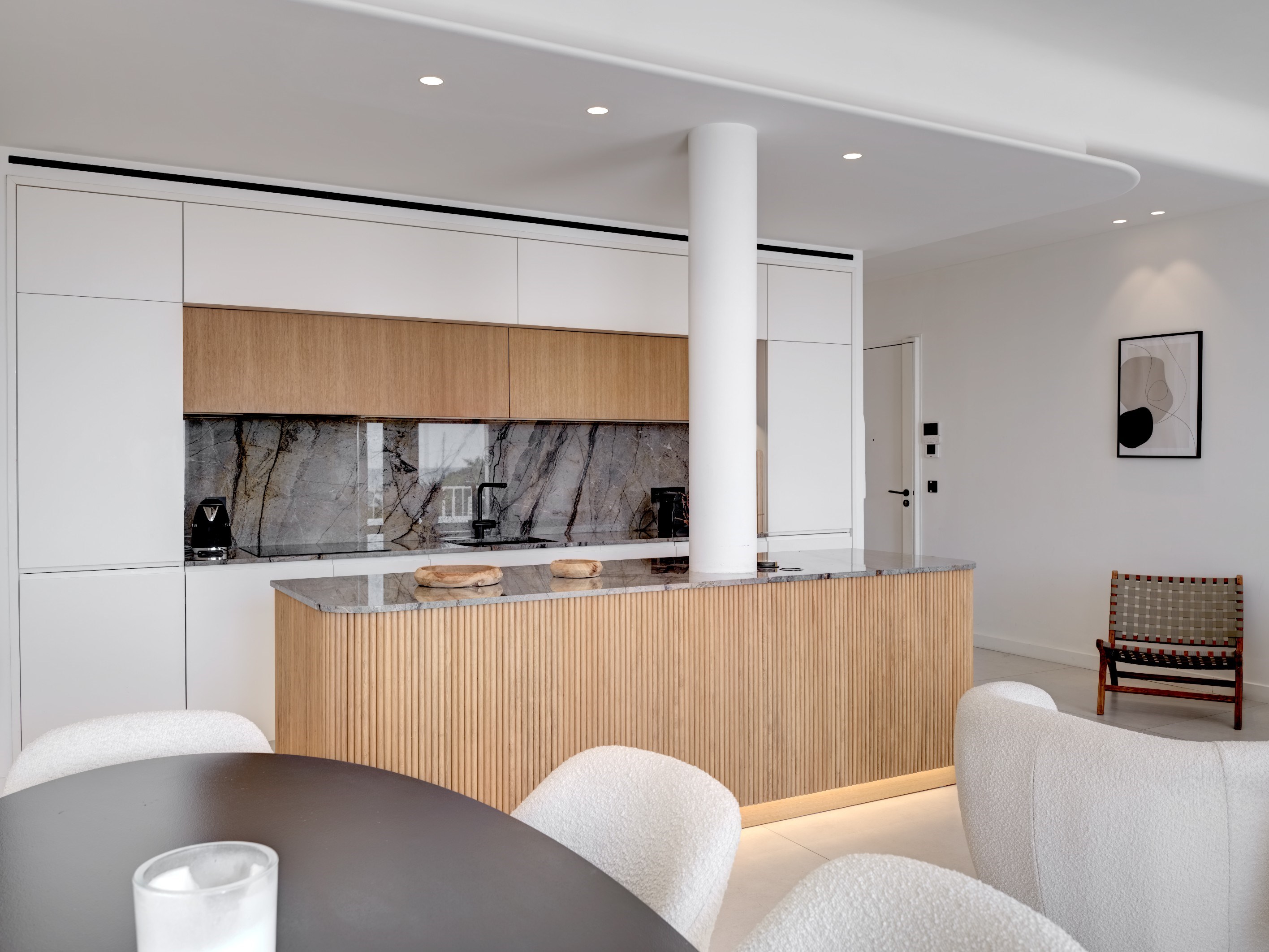  Cannes Croisette 3-bedroom apartment with panoramic sea view and terrace - 物件實景