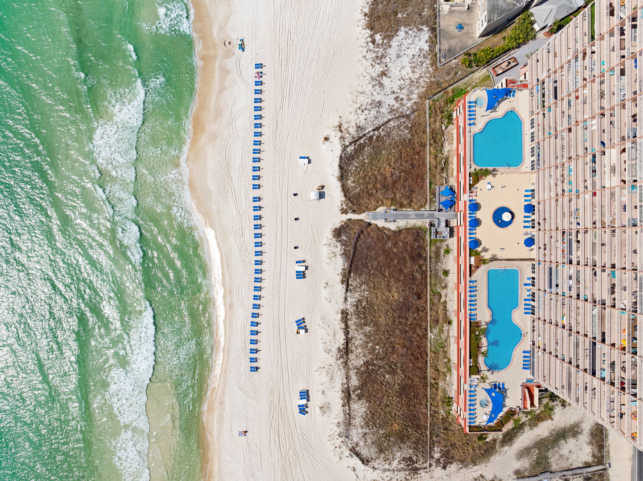  Fully-Furnished Gulf-Front Penthouse With Bunk Room In Prime Location - 物件實景