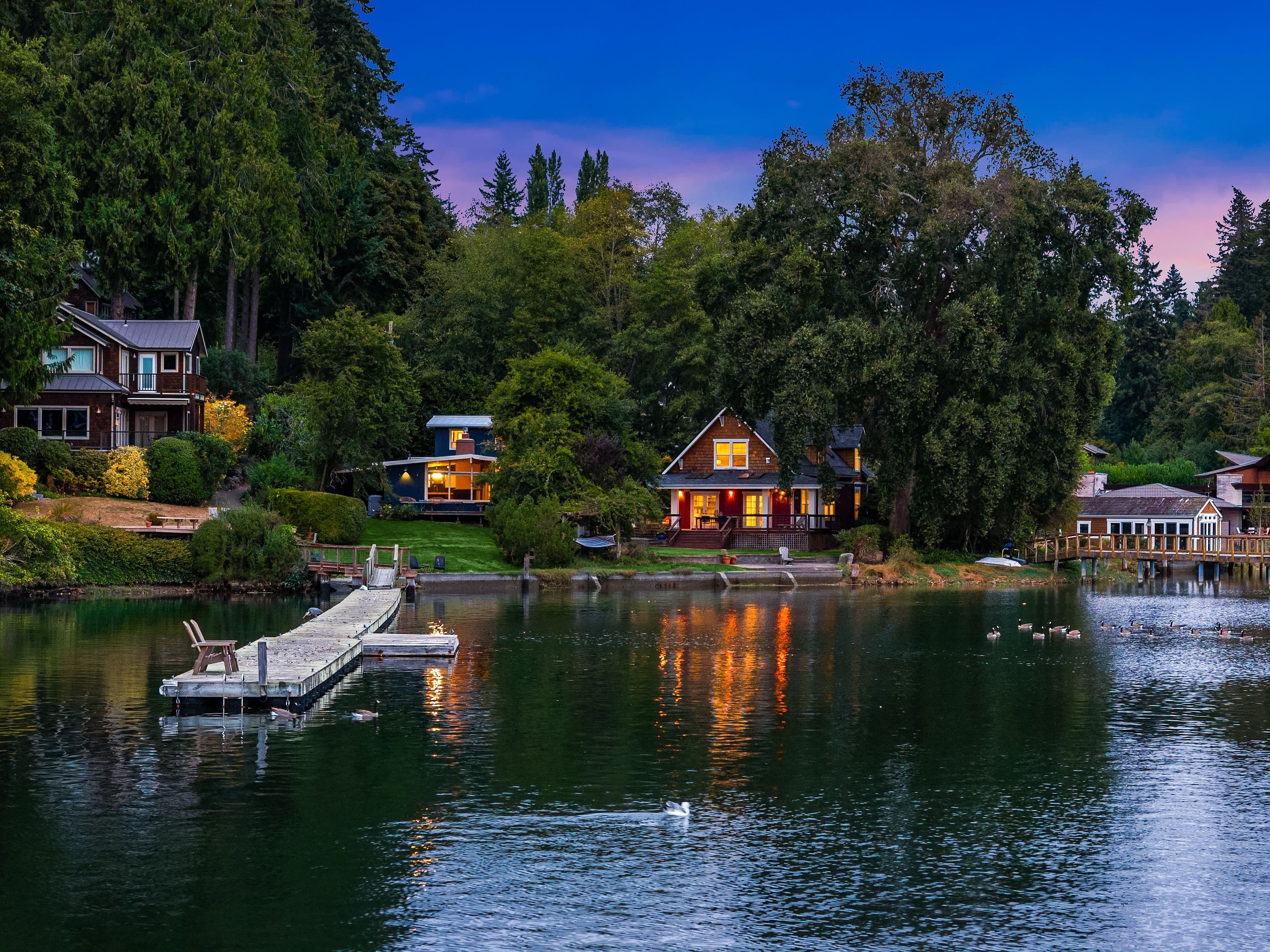  15122 & 15128 NE Anna Vera Lane, Bainbridge Island, WA 98110 - 物件實景