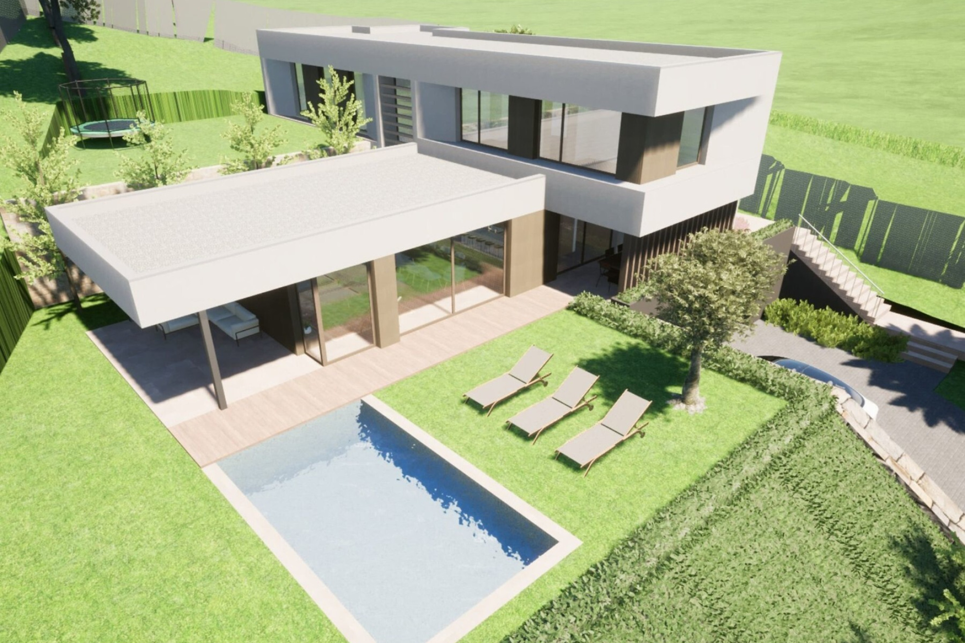  Fantastic plot of land in the exclusive area of Can Girona, Sitges - 物件實景