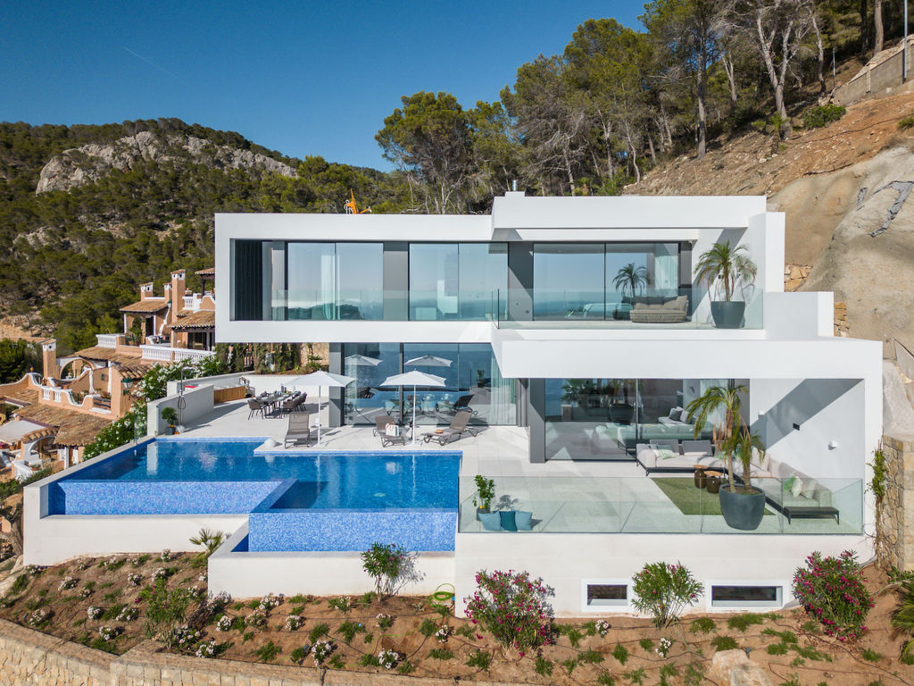 Luxury modern villa in Cala Llamp