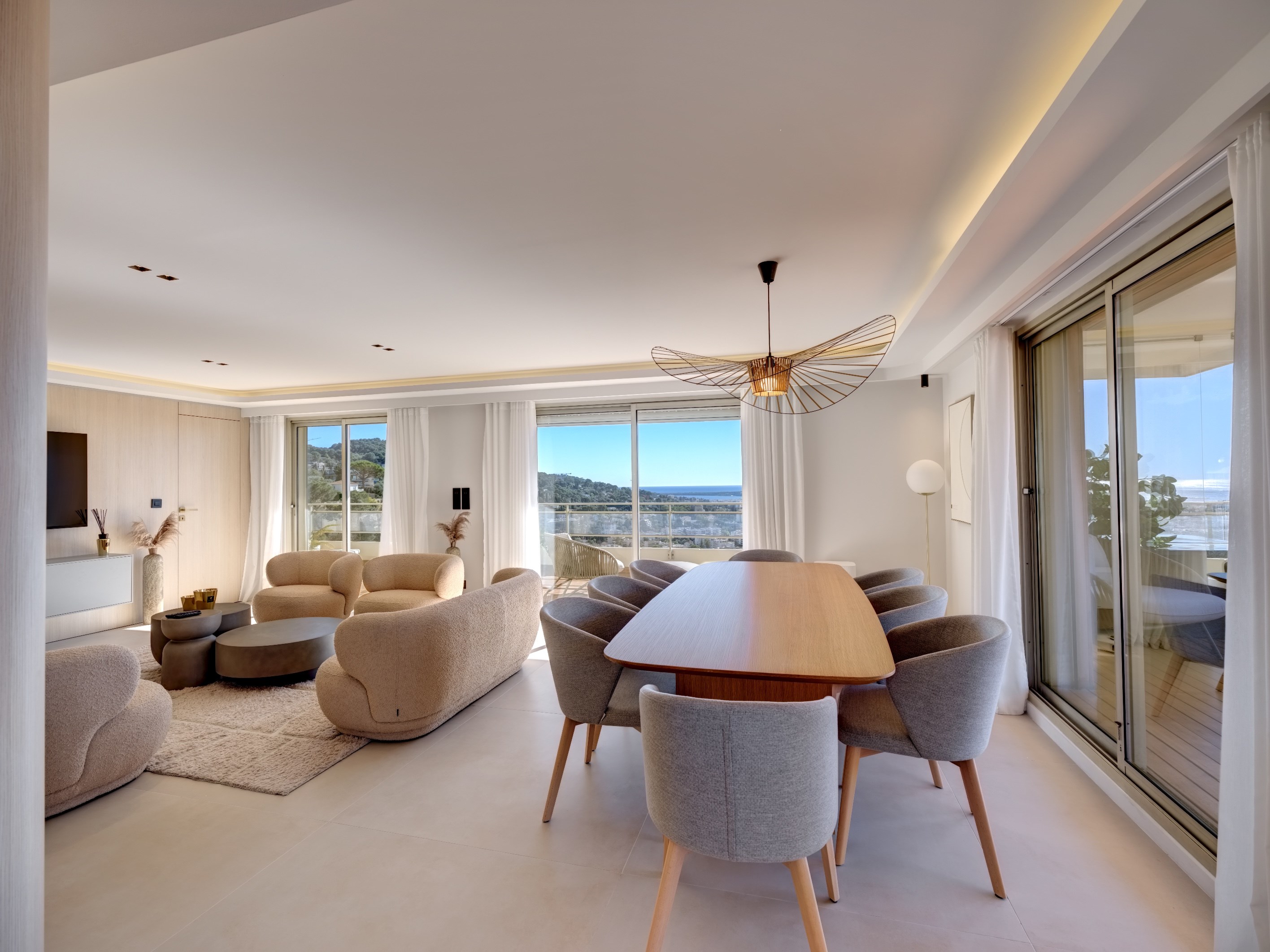  High-end penthouse Le Cannet near Cannes 150 m² terrace with sea views - 物件實景