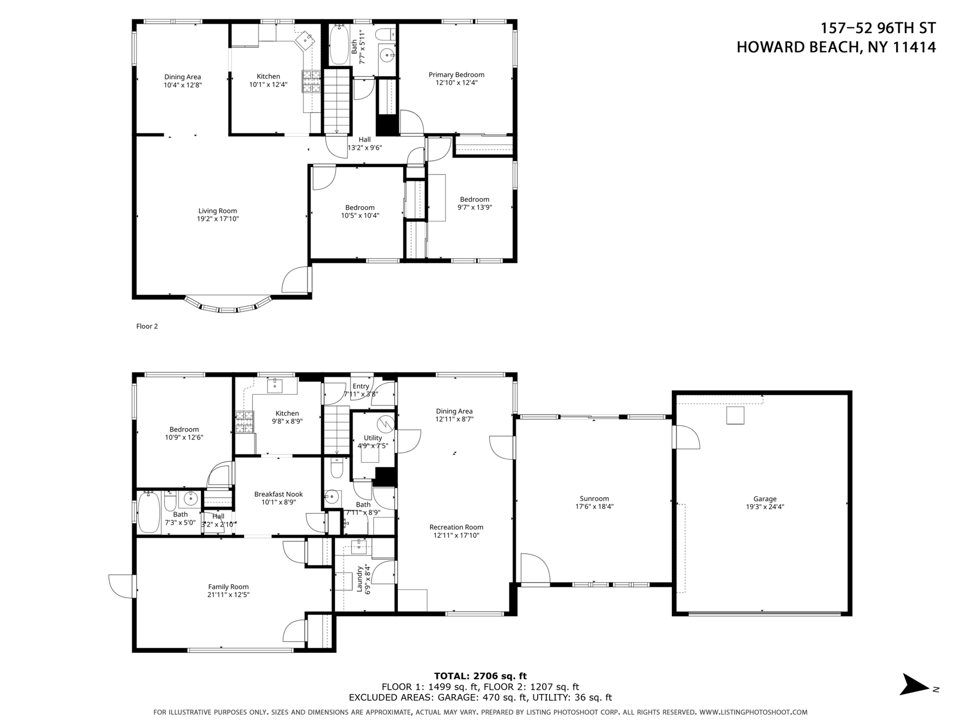 Howard Beach, New York, 11414, United States, 4 Bedrooms Bedrooms, ,3 BathroomsBathrooms,Residential,For Sale,1835164