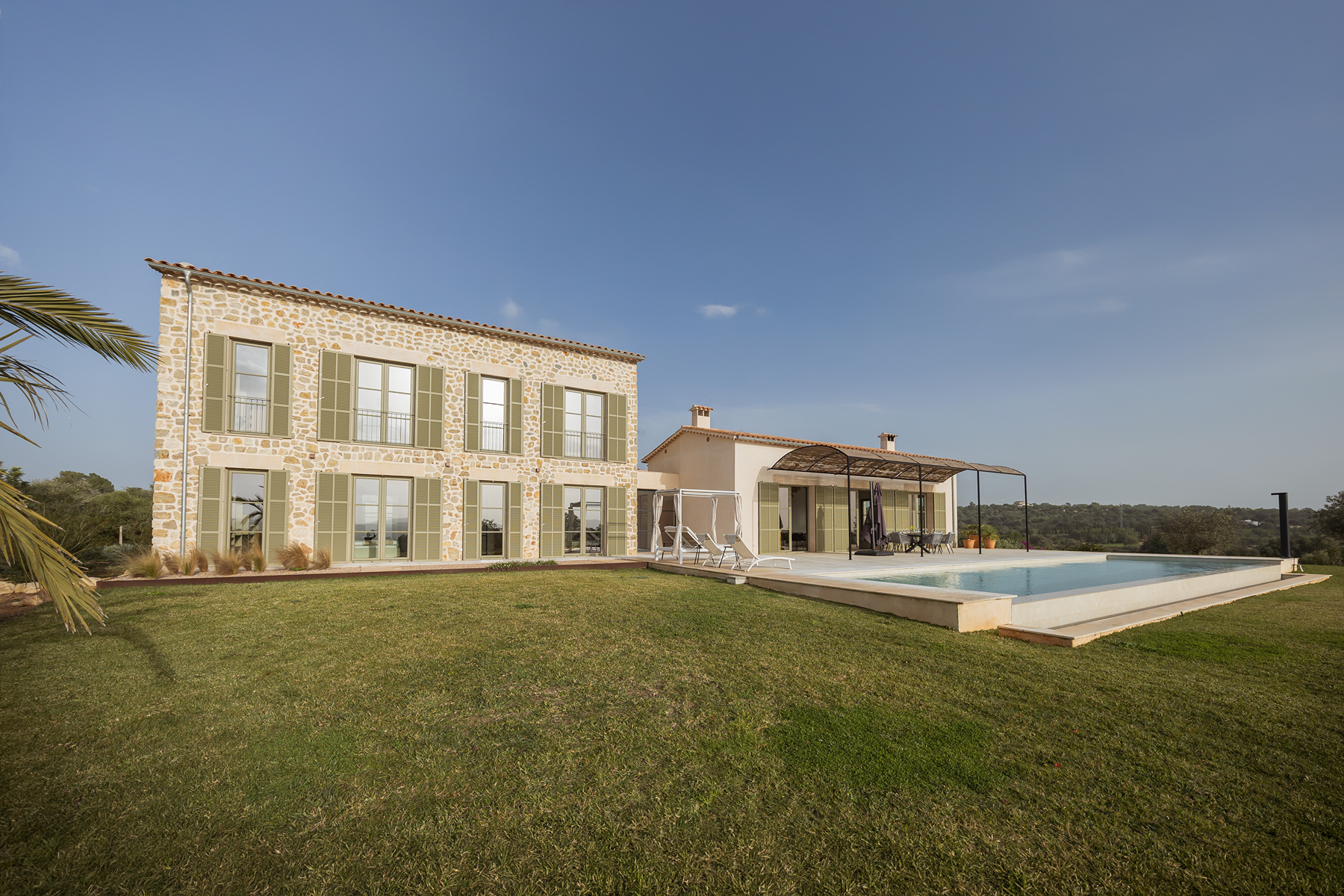  Contemporary country house with pool in Son Mora Negri near Porreres - 物件實景