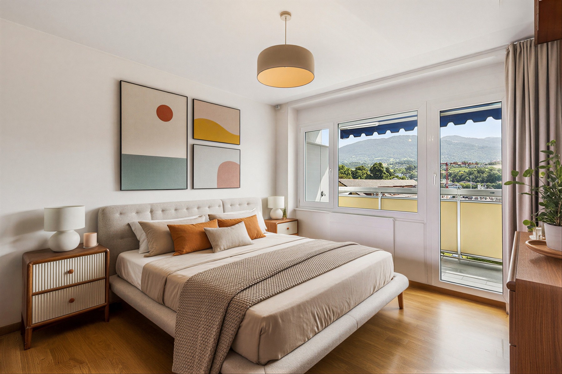  Stunning 5.5-room penthouse with panoramic views of the lake and mountains - 物件實景