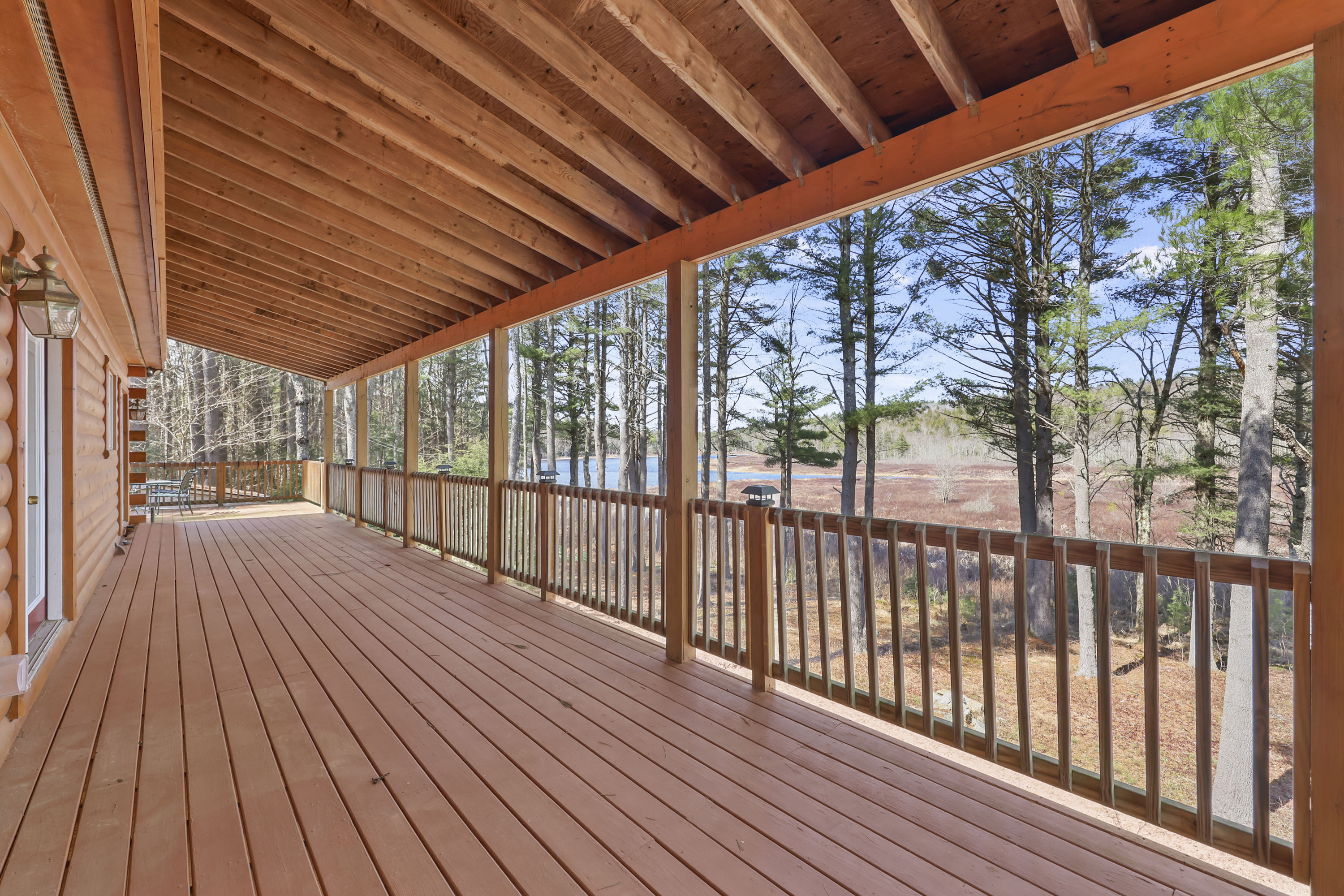  Berkshires Log Home Retreat with Wildlife Pond & Guest Apartment - 物件實景