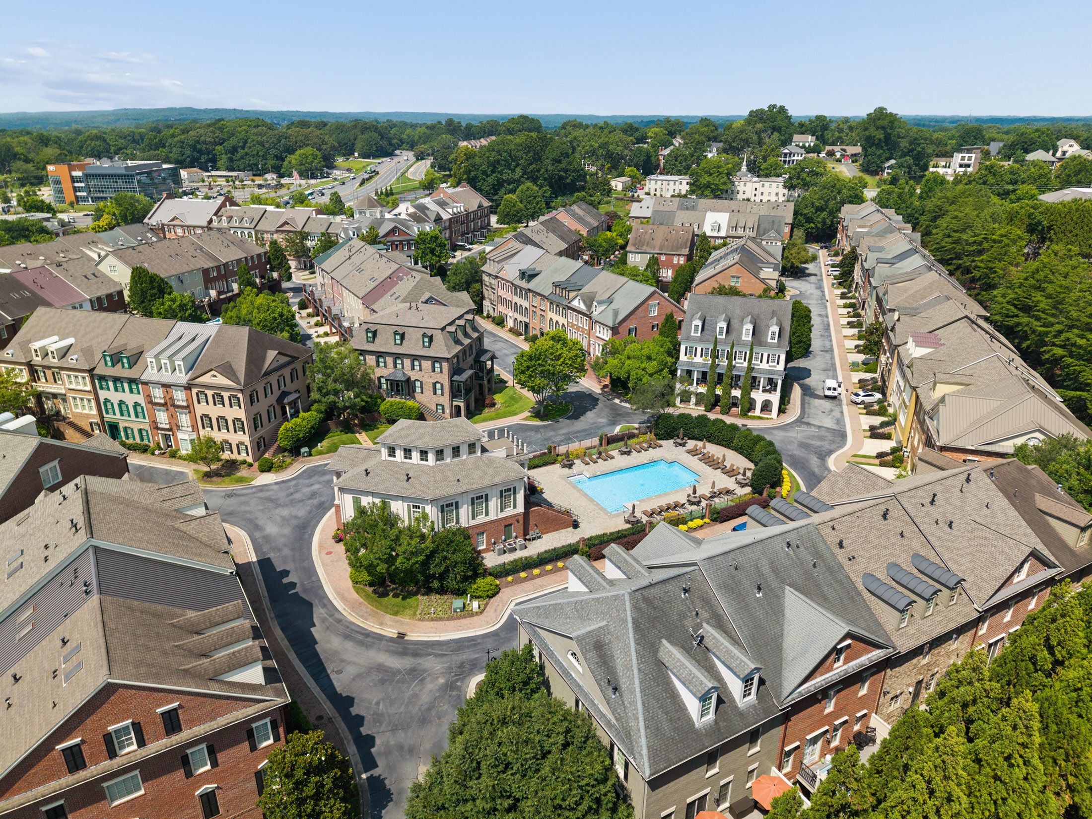  Four Level Brick Townhome with Private Elevator in Gated One Ivy Walk - 物件實景