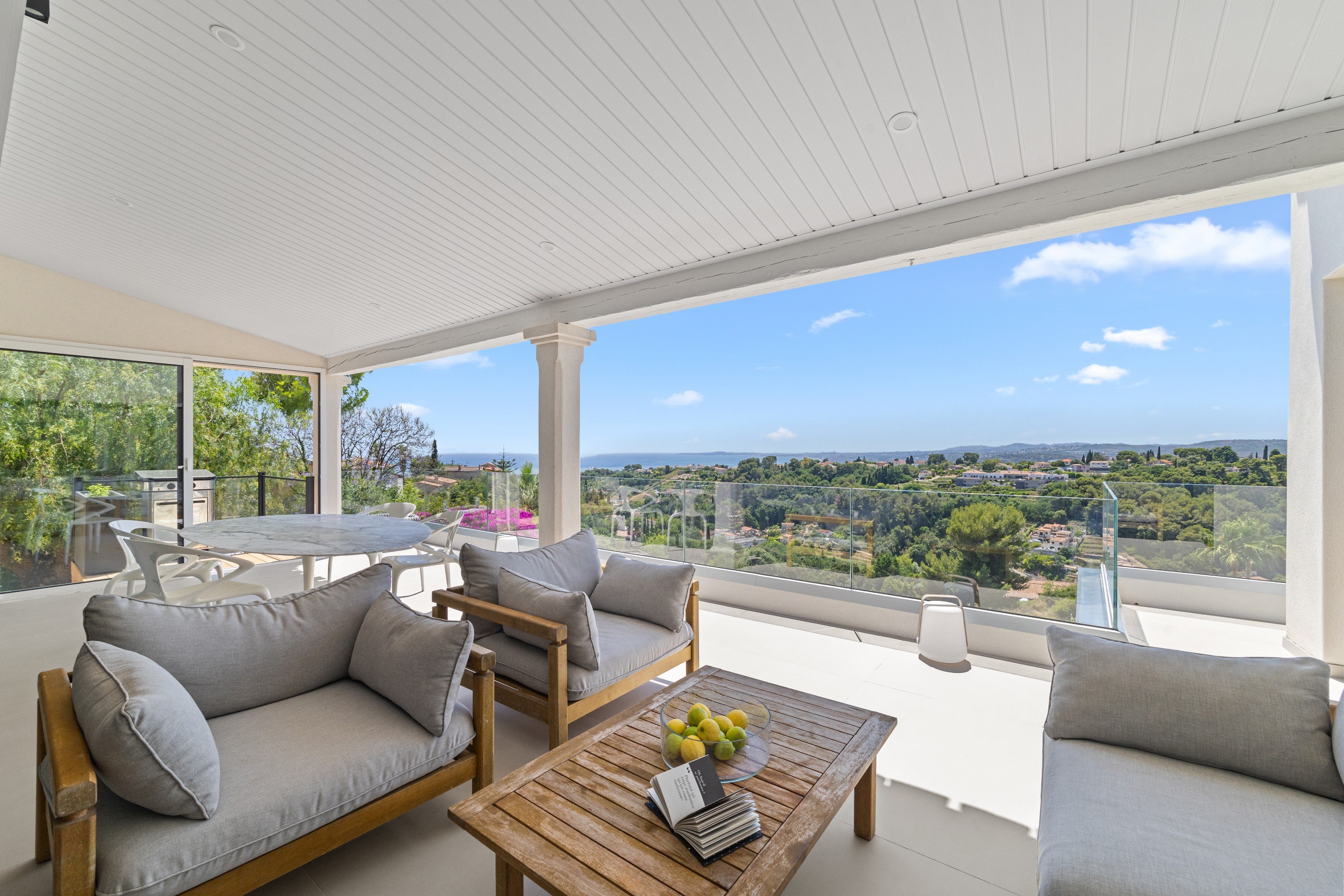  Luxury sea view villa for sale in Cagnes-sur-Mer with guest house - 物件實景