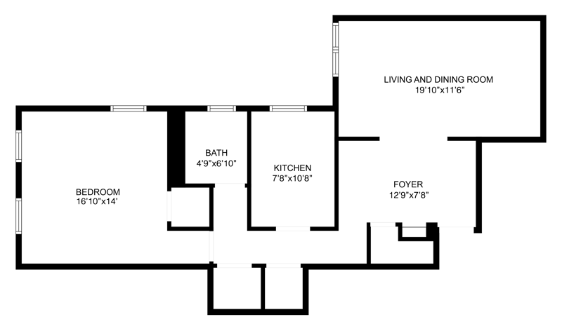 Sunnyside, New York, 11104, United States, 1 Bedroom Bedrooms, ,1 BathroomBathrooms,Residential,For Sale,1927880