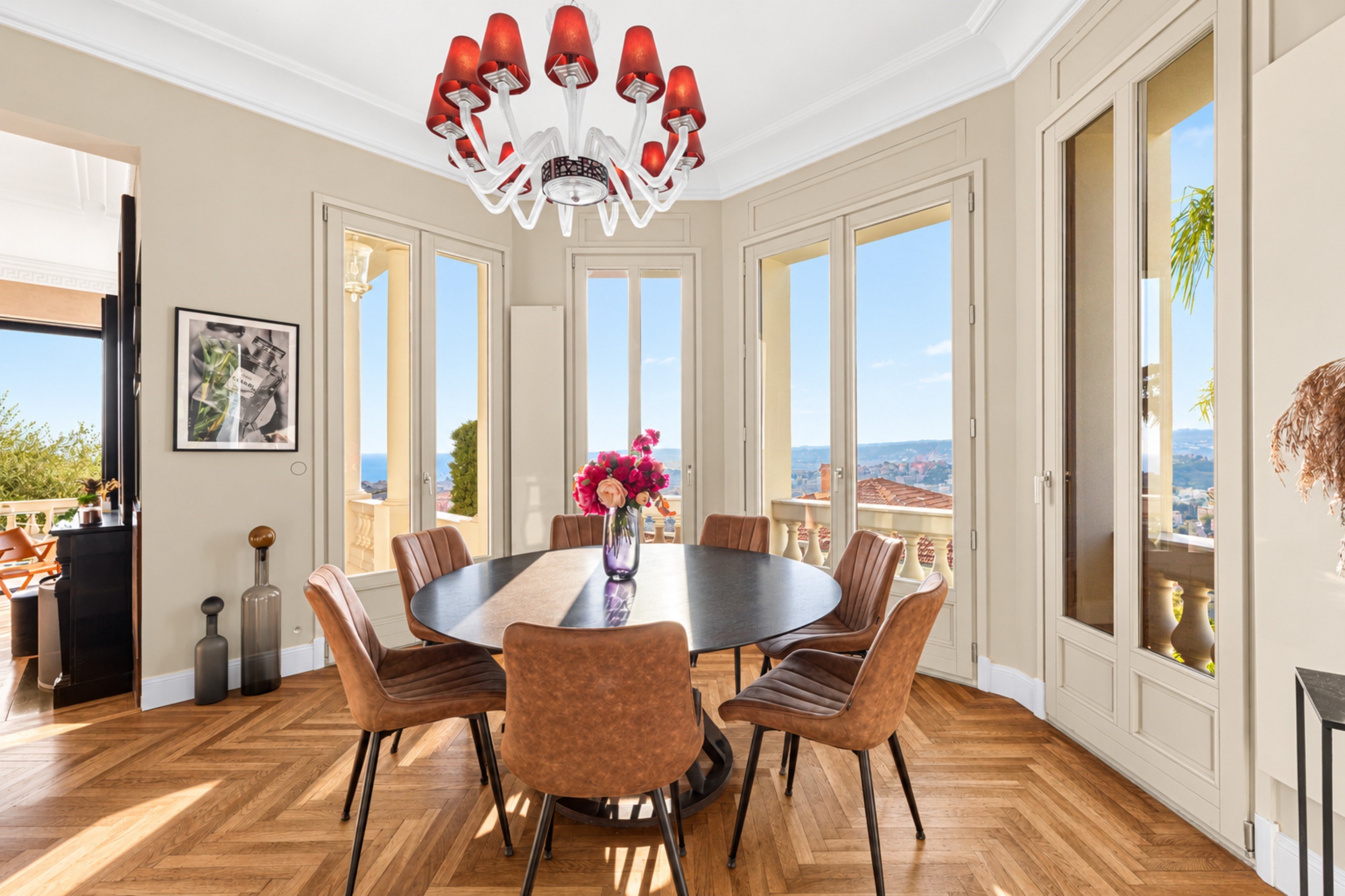  Magnificent Belle Époque villa with 5 bedroom suites, pool and sea view - 物件實景