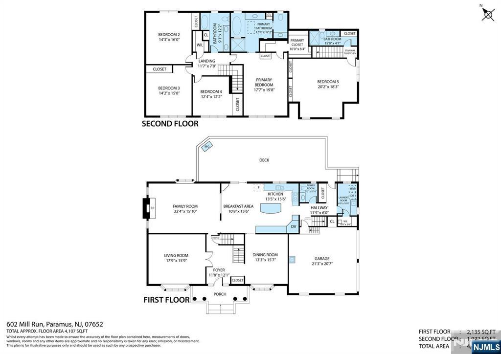 Paramus, New Jersey, 07652, United States, 5 Bedrooms Bedrooms, ,4 BathroomsBathrooms,Residential,For Sale,2001740