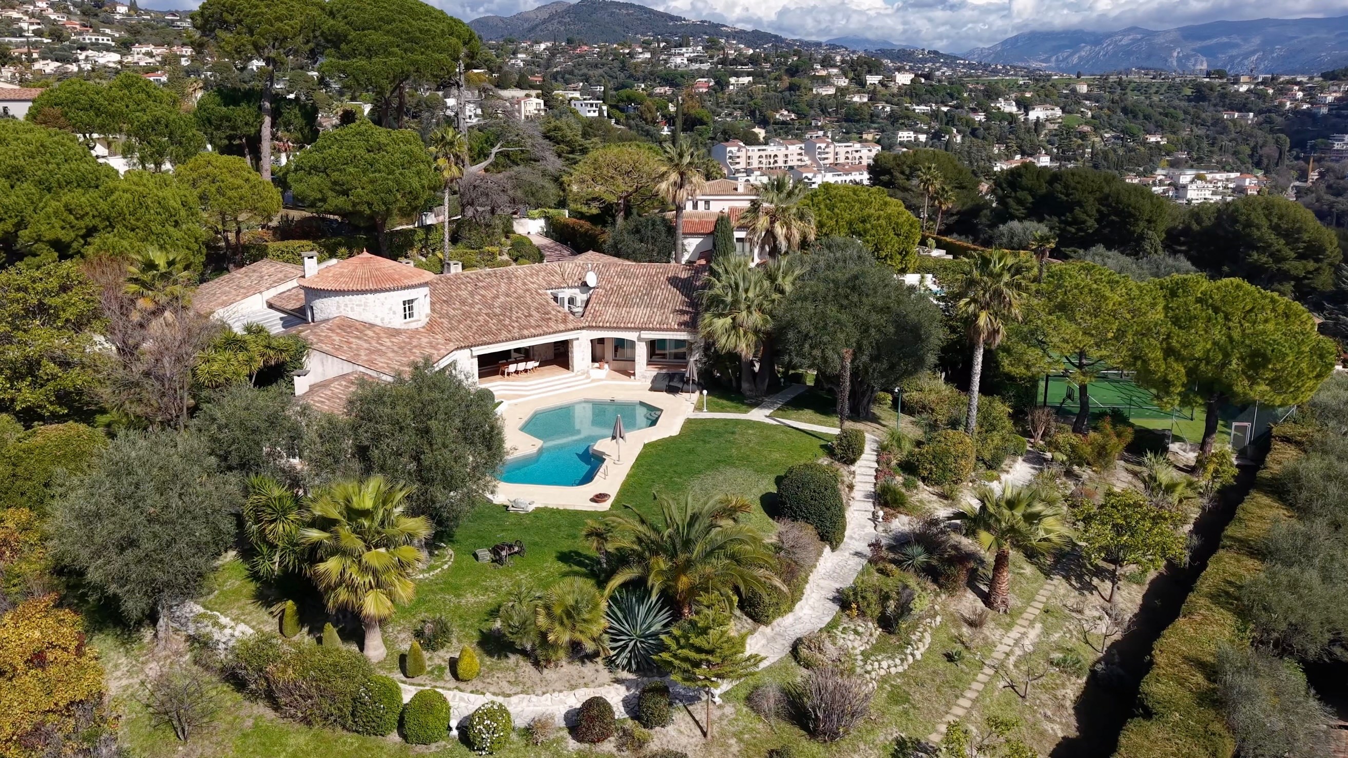  Nice Gairaut luxury villa with panoramic sea views and 4,850 sqm grounds - 物件實景