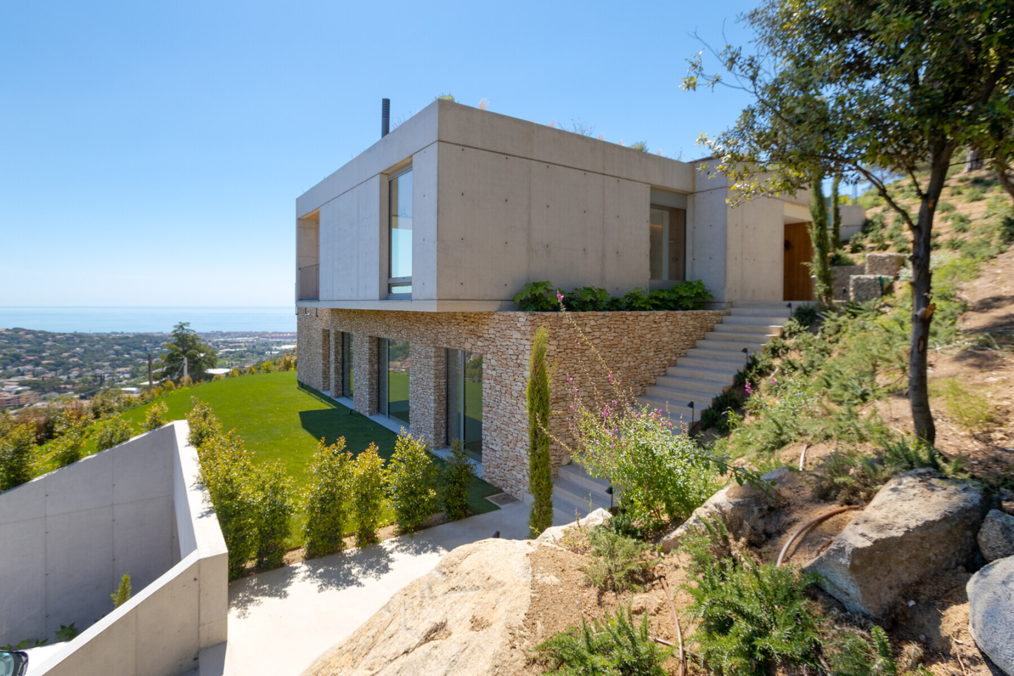 Spectacular new contemporary house with sea views in Cabrils - 物件實景